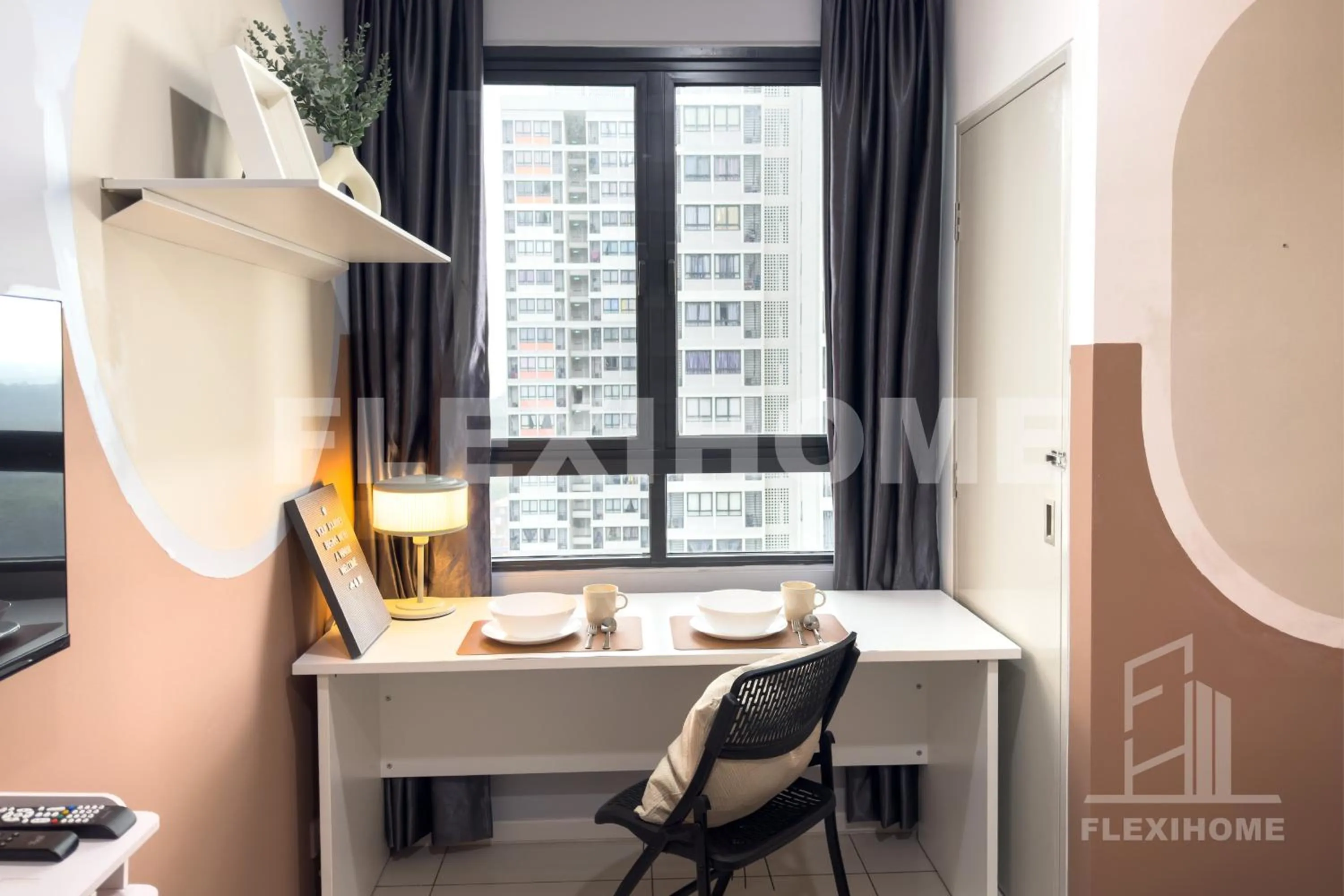 KLIA-KLIA 2, Comfy Studio, Horizon Suites Sepang-Dengkil by Flexihome-MY