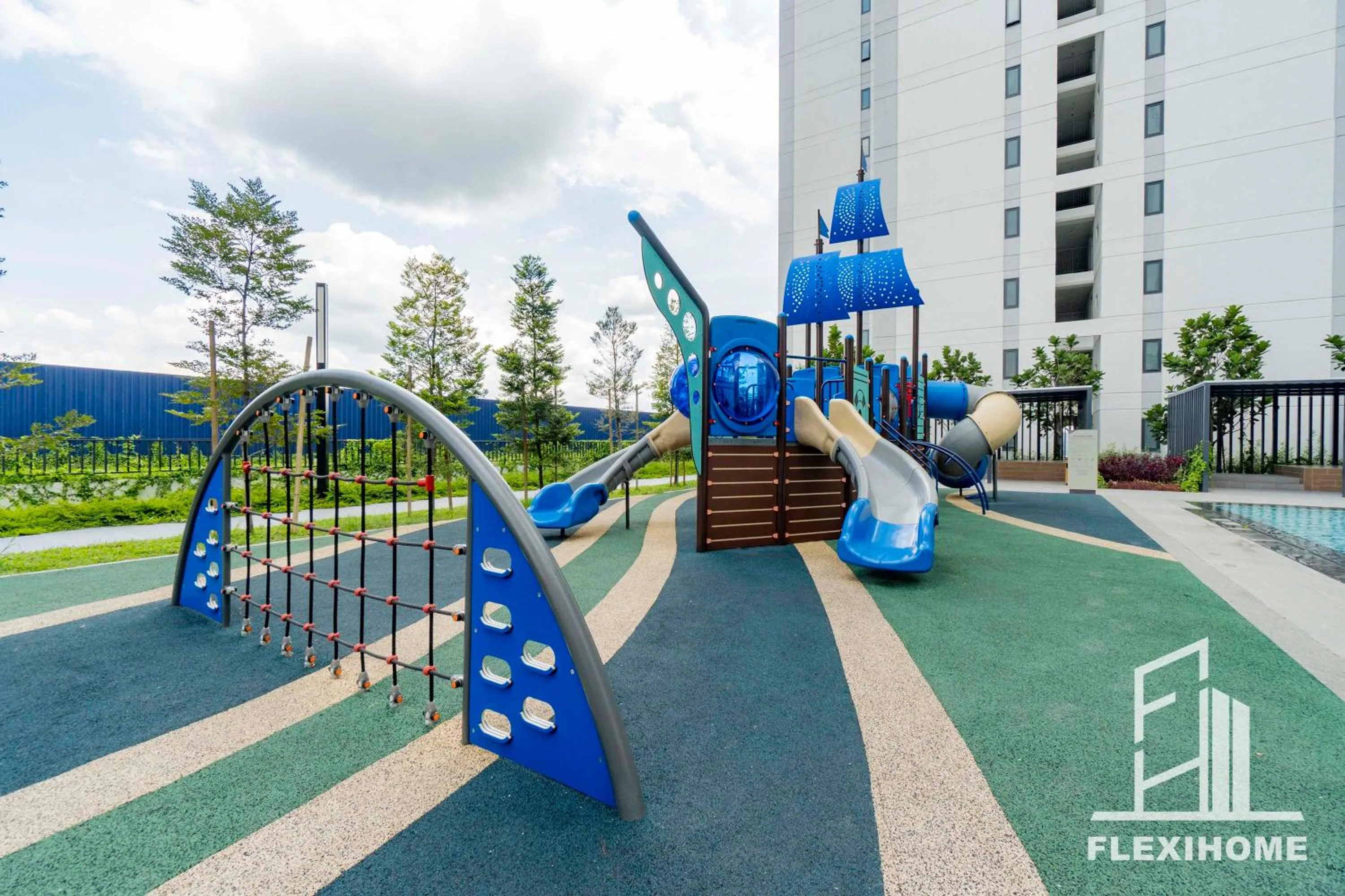 Children play ground in KLIA-KLIA 2, Comfy Studio, Horizon Suites Sepang-Dengkil by Flexihome-MY