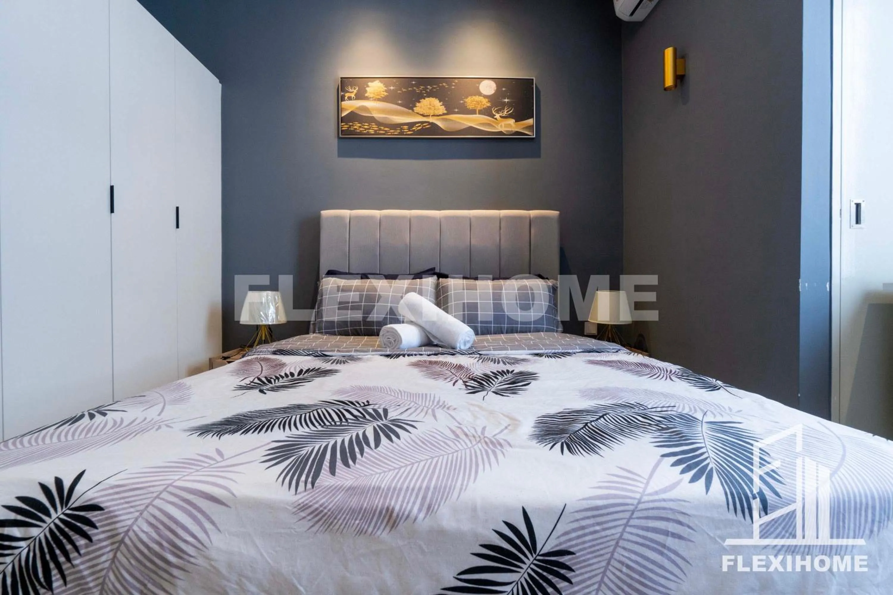 Bed in KLIA-KLIA 2, Comfy Studio, Horizon Suites Sepang-Dengkil by Flexihome-MY