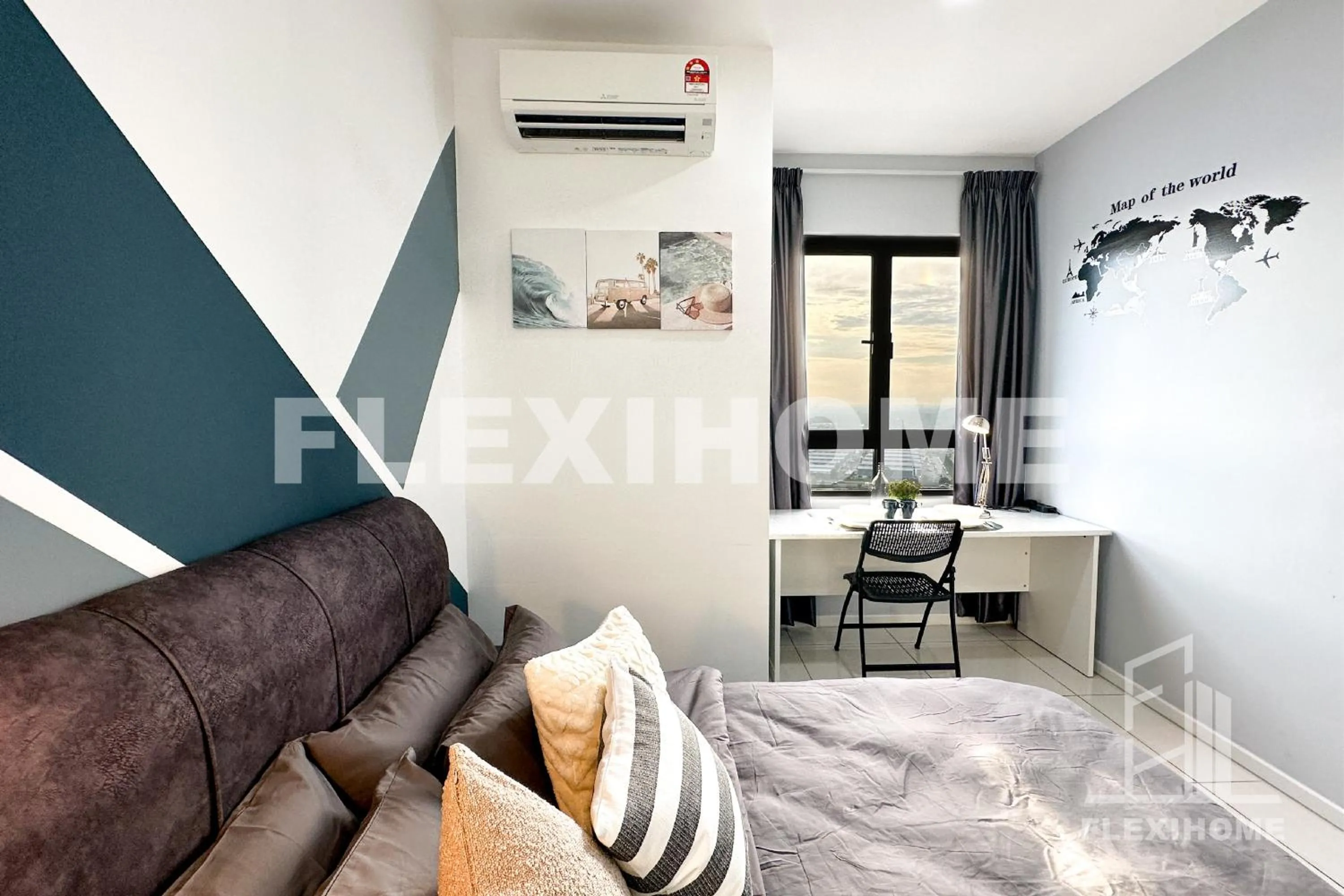 KLIA-KLIA 2, Comfy Studio, Horizon Suites Sepang-Dengkil by Flexihome-MY