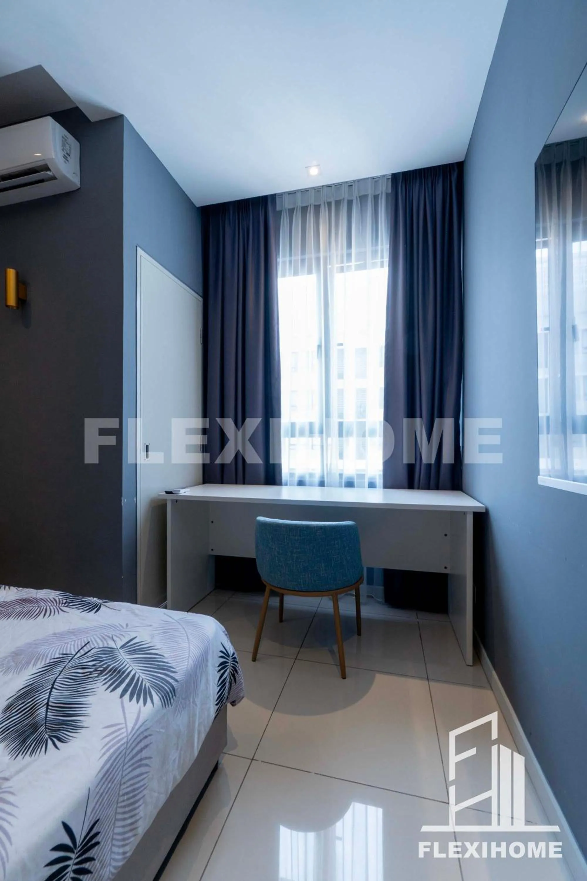 Bed in KLIA-KLIA 2, Comfy Studio, Horizon Suites Sepang-Dengkil by Flexihome-MY