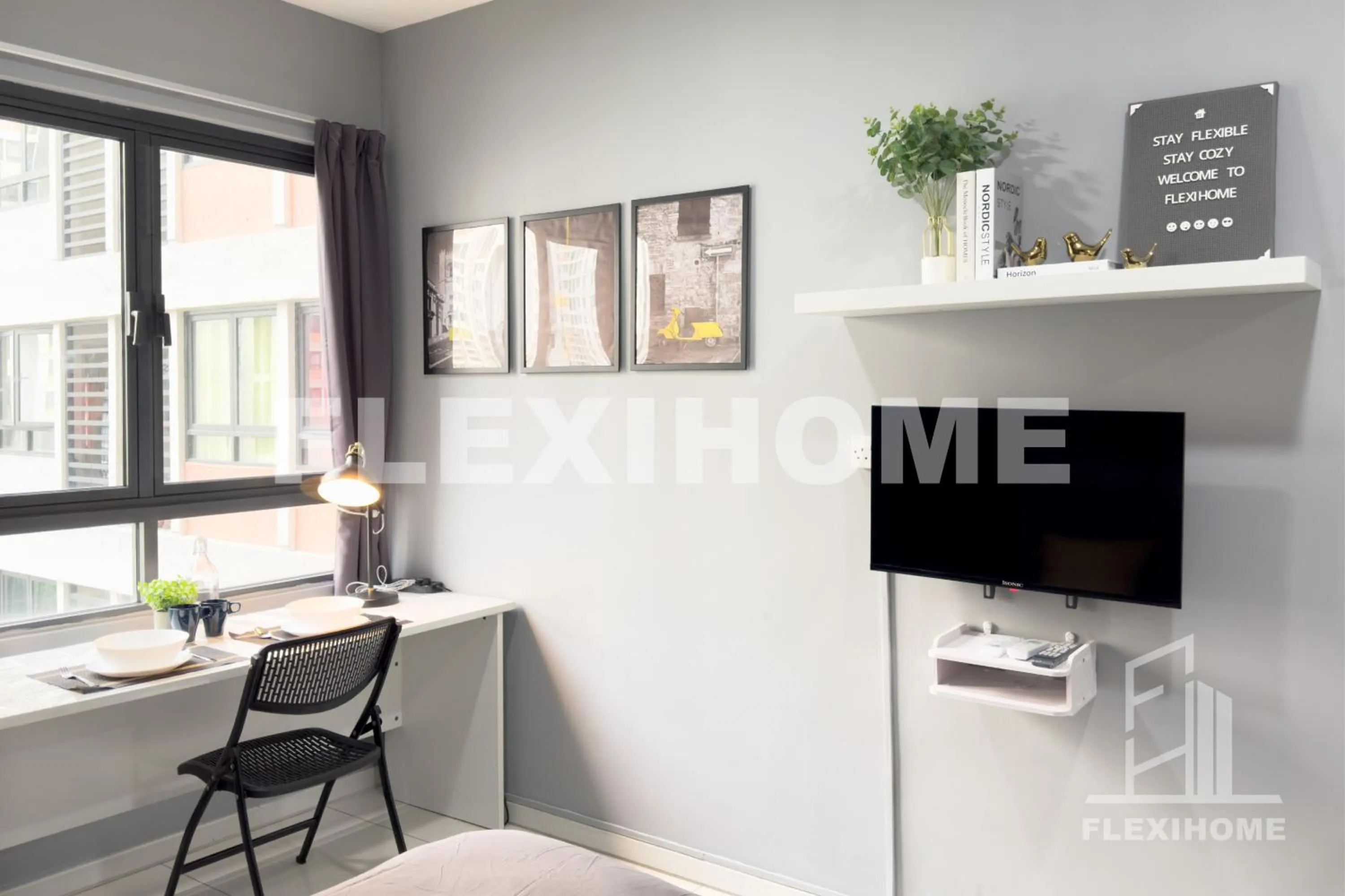 TV and multimedia in KLIA-KLIA 2, Comfy Studio, Horizon Suites Sepang-Dengkil by Flexihome-MY