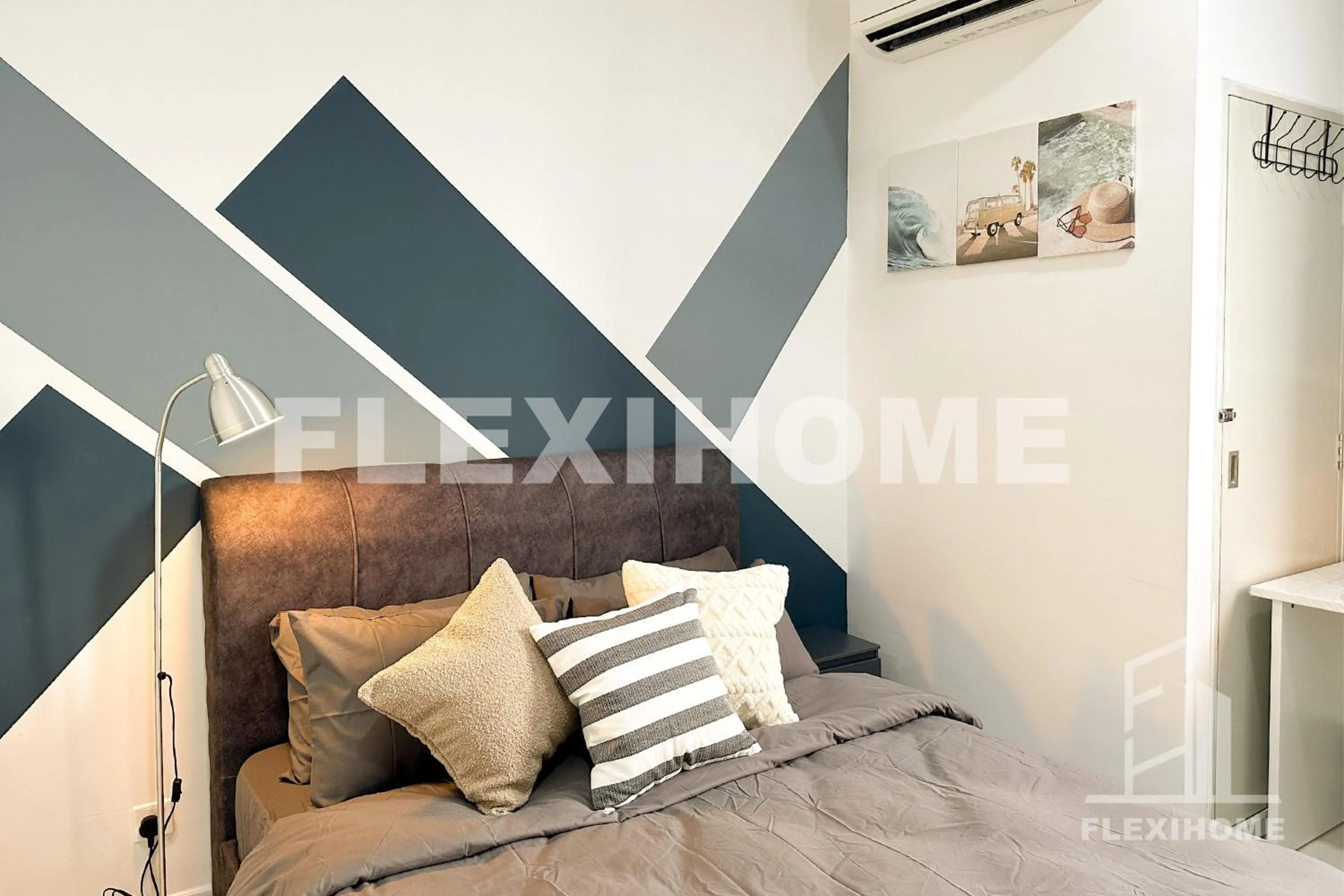 Bed in KLIA-KLIA 2, Comfy Studio, Horizon Suites Sepang-Dengkil by Flexihome-MY
