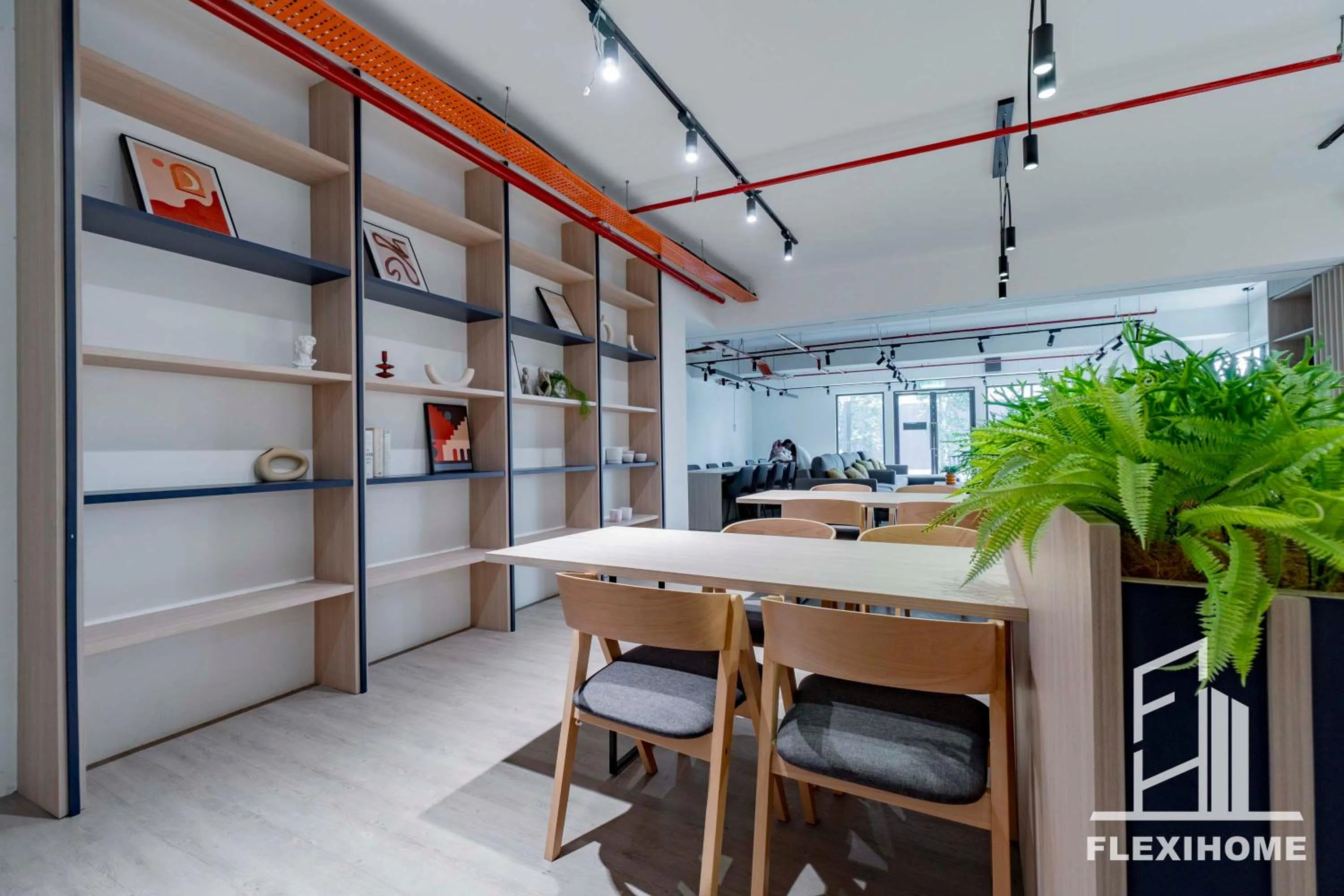 Seating area in KLIA-KLIA 2, Comfy Studio, Horizon Suites Sepang-Dengkil by Flexihome-MY