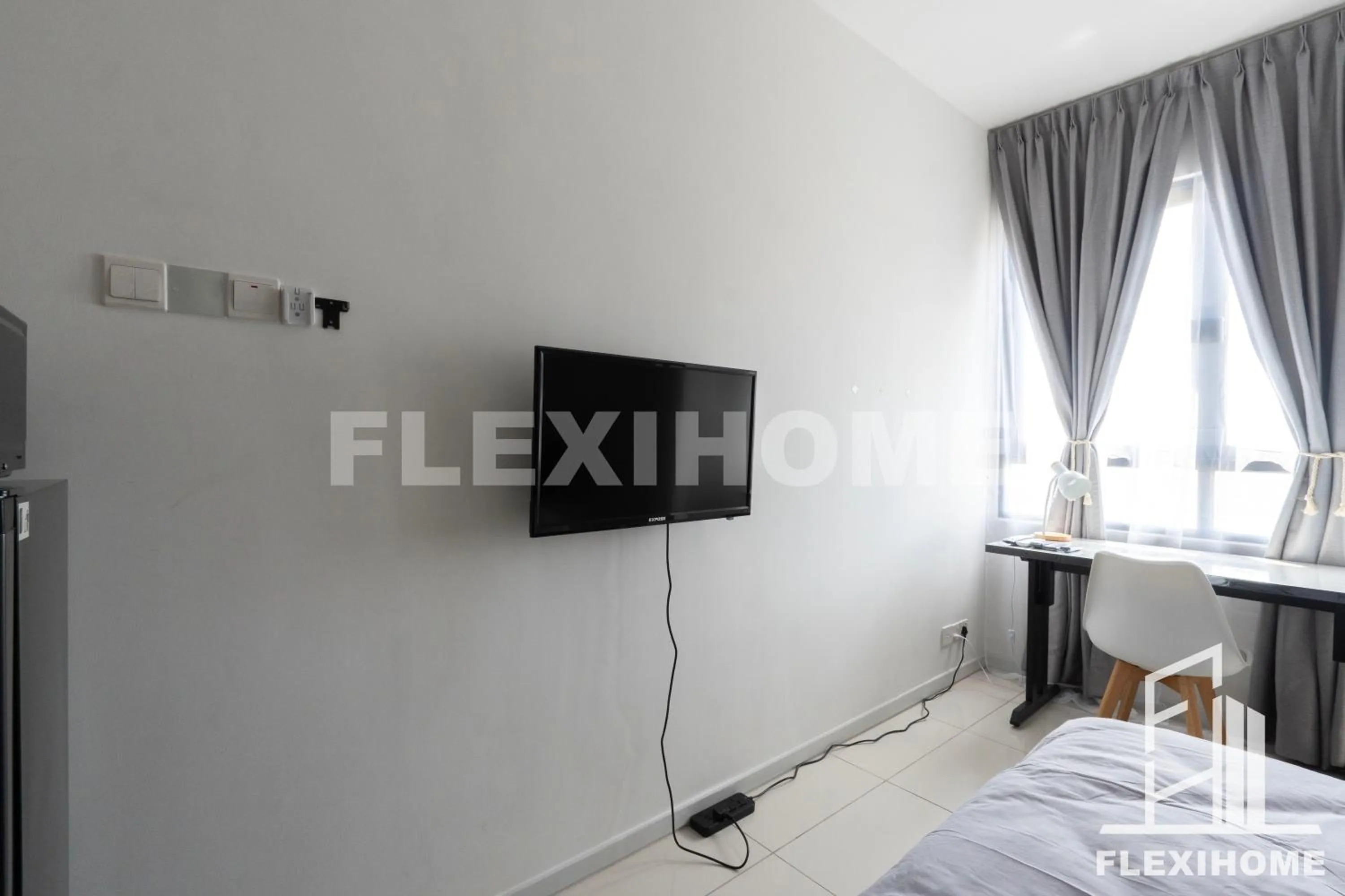 Bed in KLIA-KLIA 2, Comfy Studio, Horizon Suites Sepang-Dengkil by Flexihome-MY