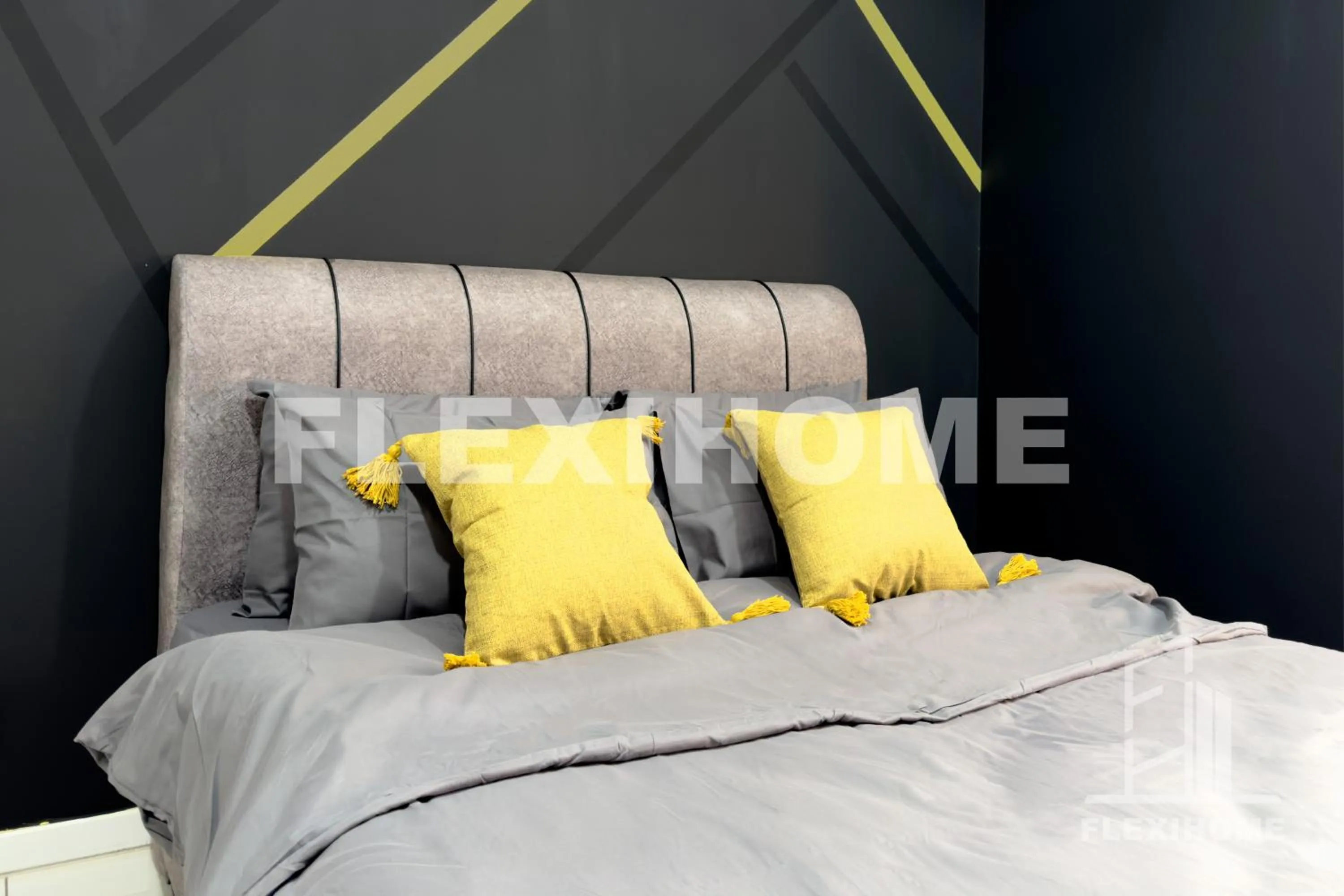 Bed in KLIA-KLIA 2, Comfy Studio, Horizon Suites Sepang-Dengkil by Flexihome-MY