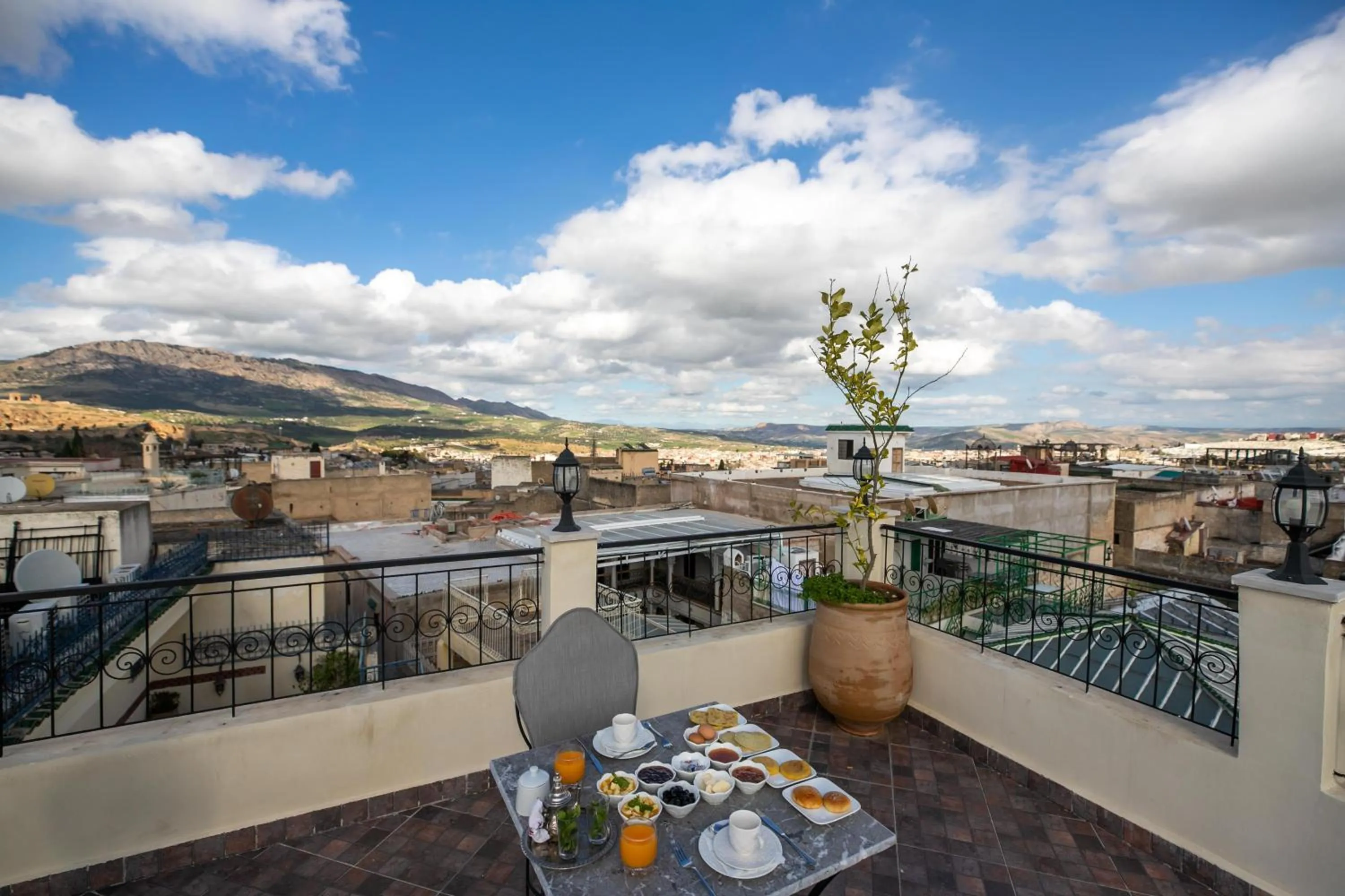 Patio in Riad Dari Fes