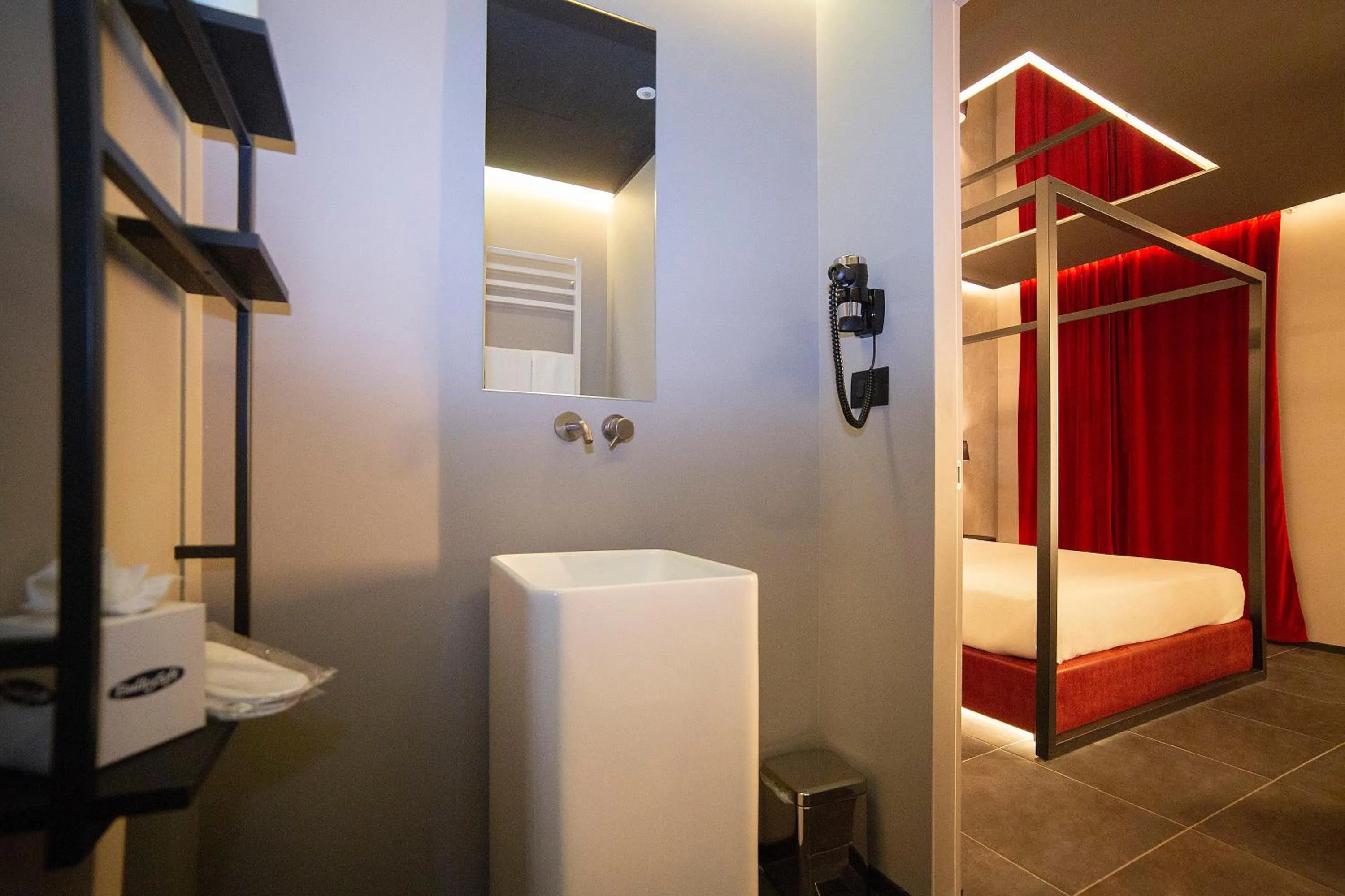 Bathroom in Motel Hotel Charlie