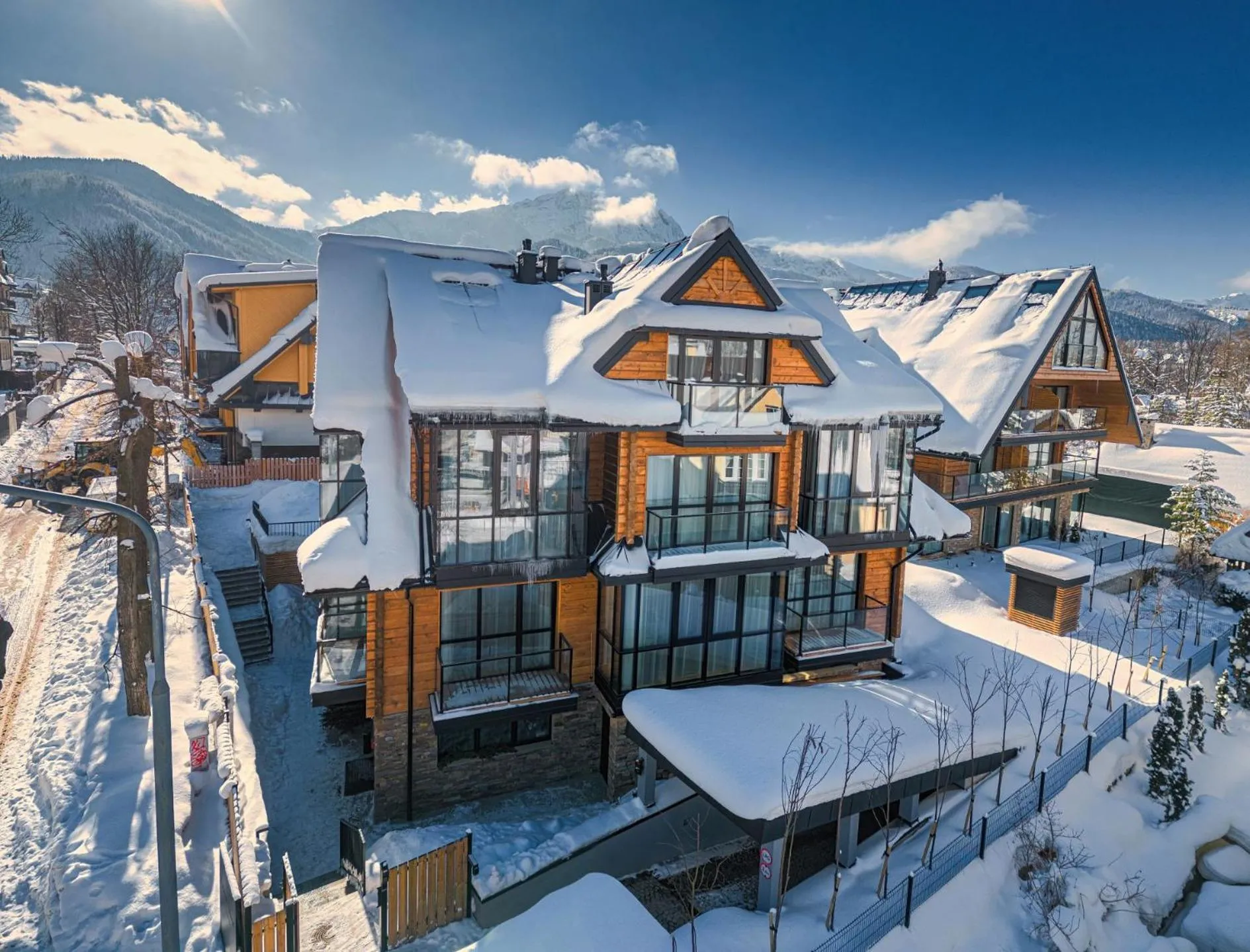 Property building in Lipowy Dwór