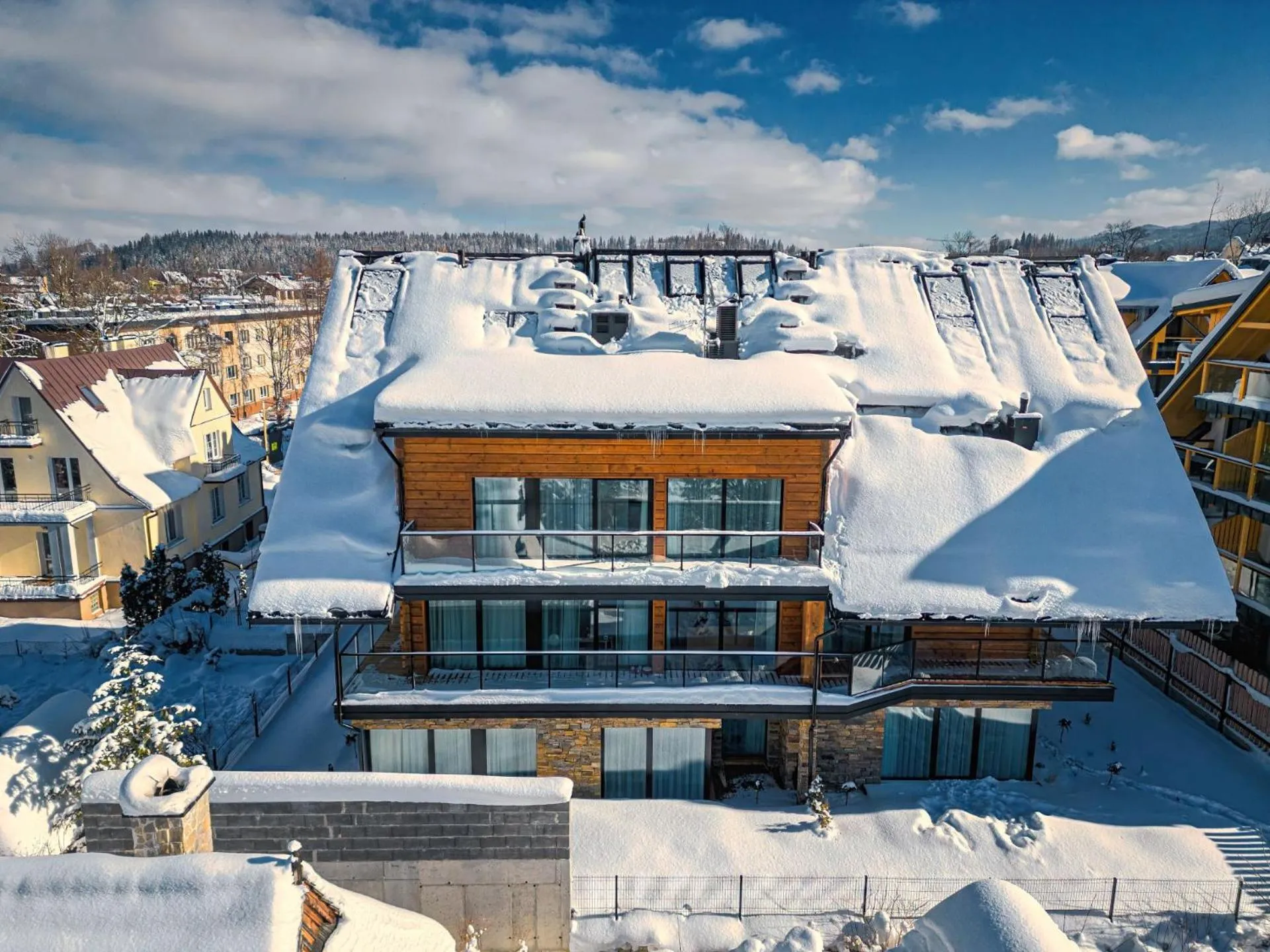 Property building in Lipowy Dwór