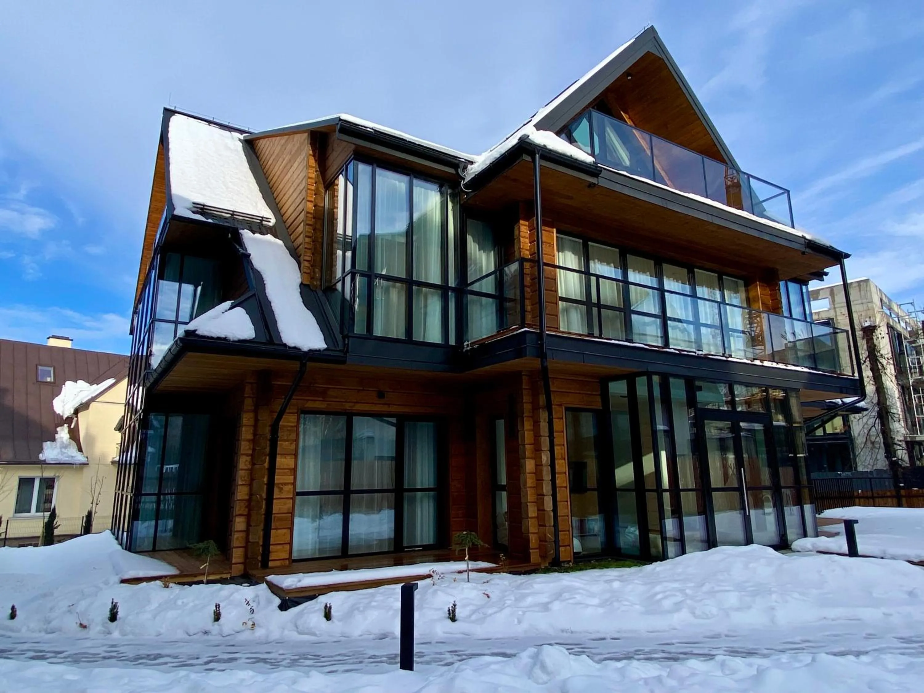 Property building in Lipowy Dwór