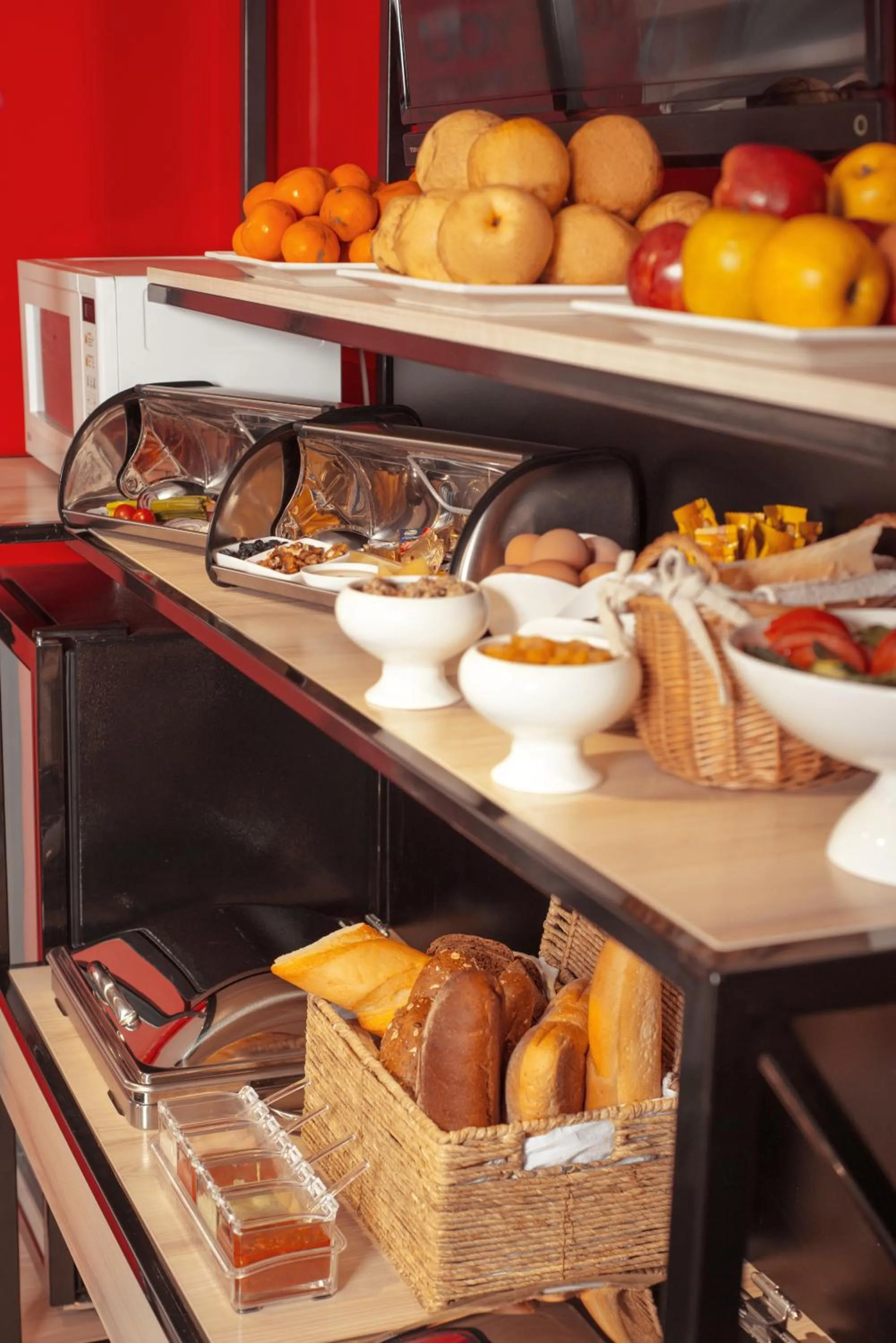 Food close-up in Futuro Hotel Bishkek