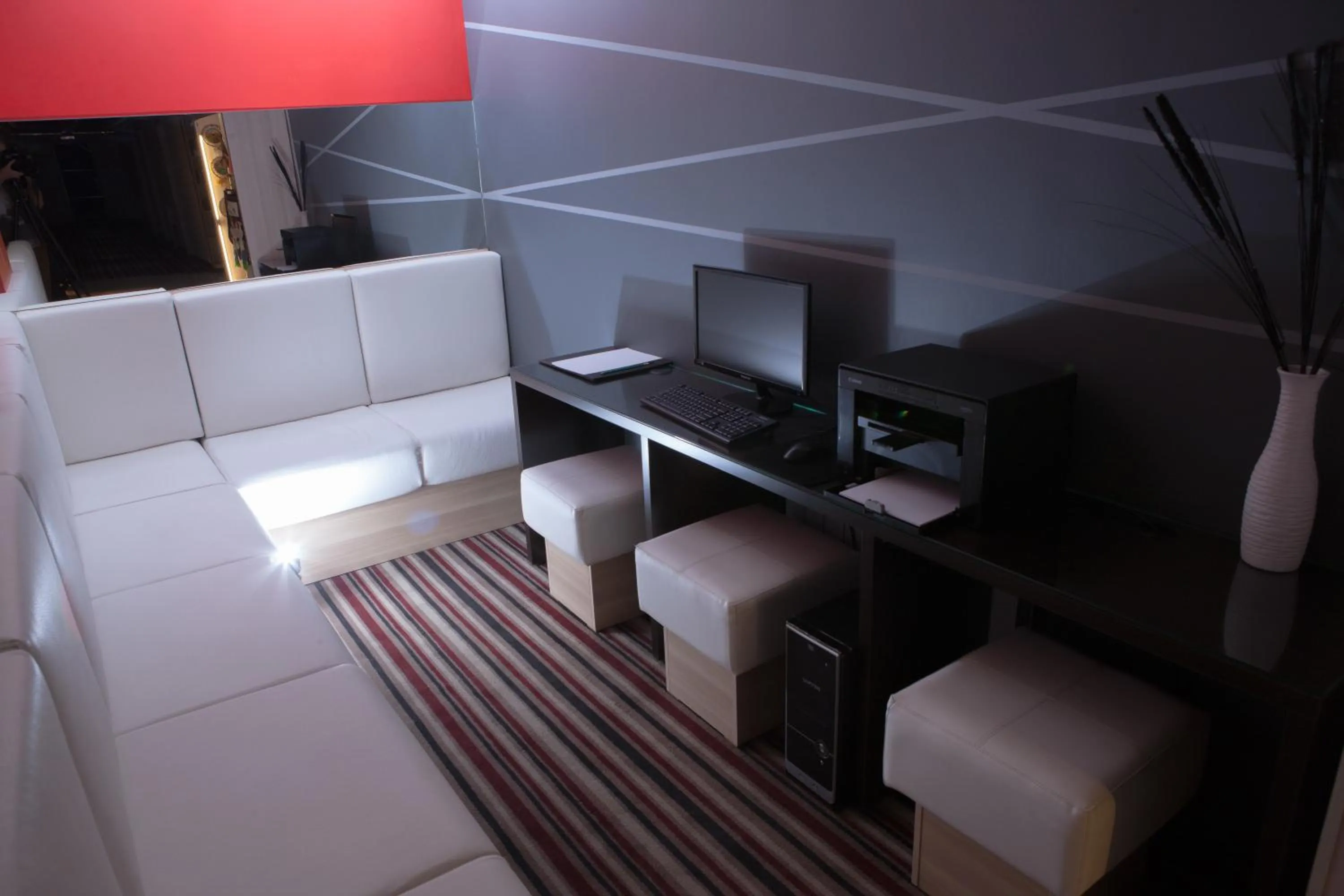 Living room in Futuro Hotel Bishkek