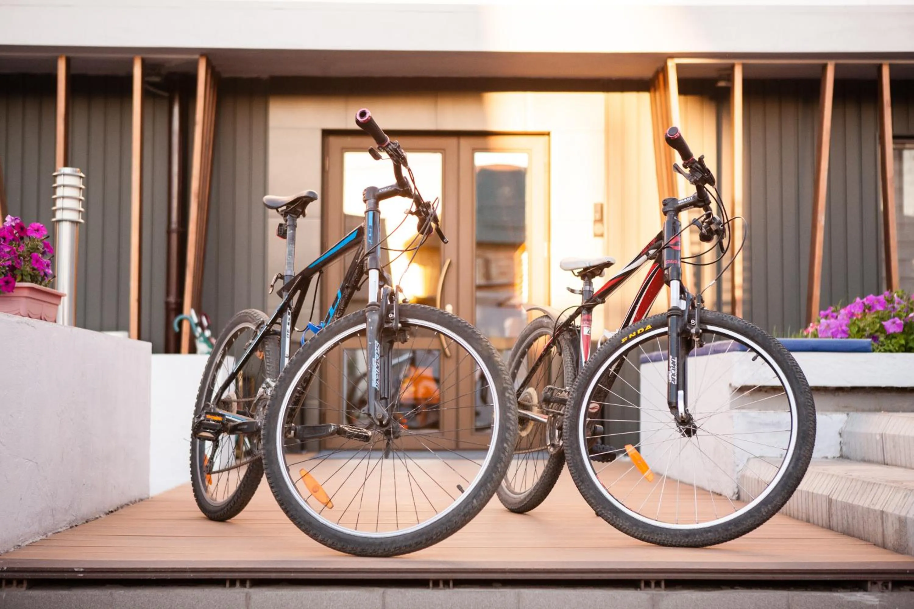 Cycling in Futuro Hotel Bishkek