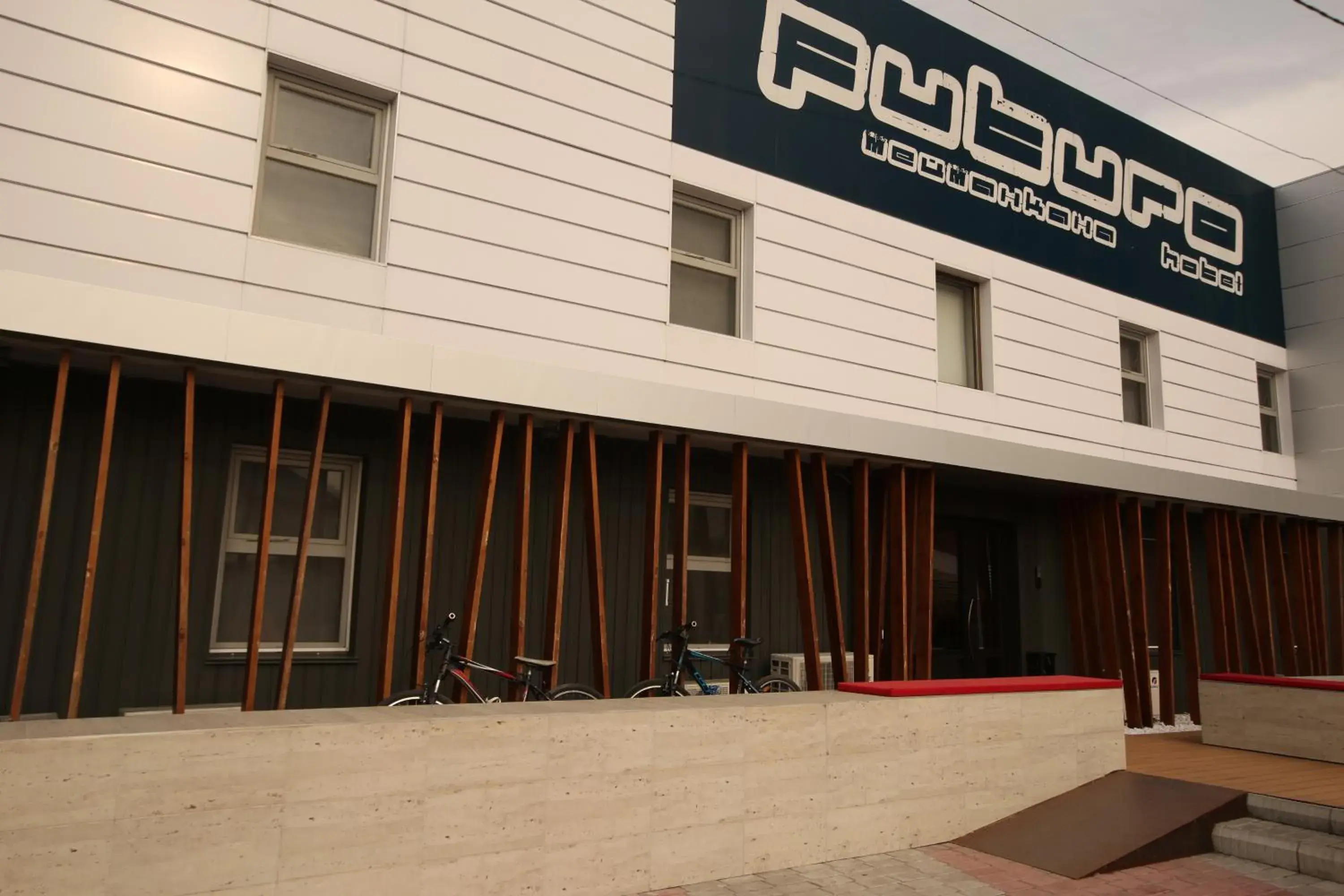 Facade/entrance in Futuro Hotel Bishkek Facade/entrance in Futuro Hotel Bishkek