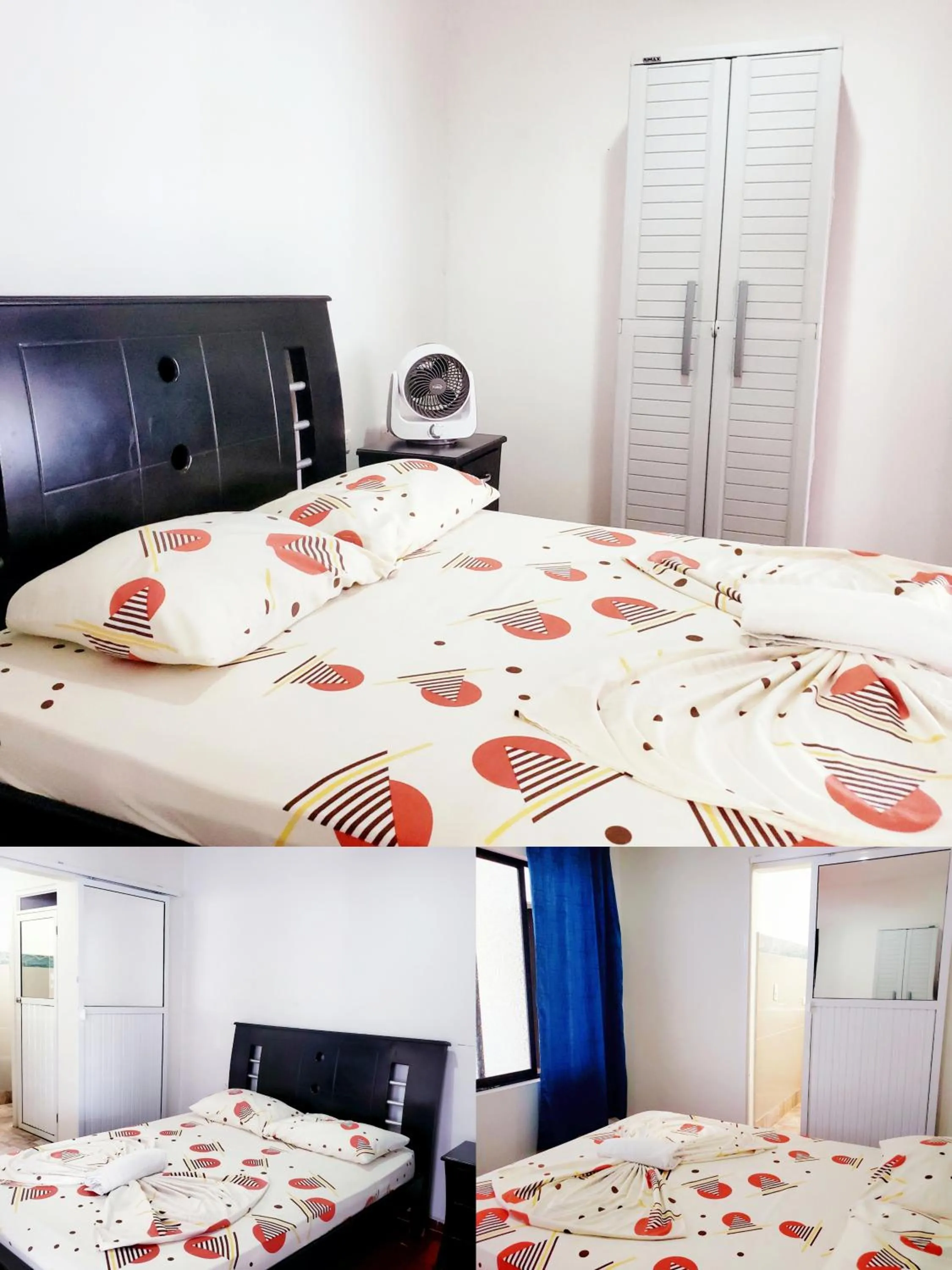 Bed in Mom's house Colombia