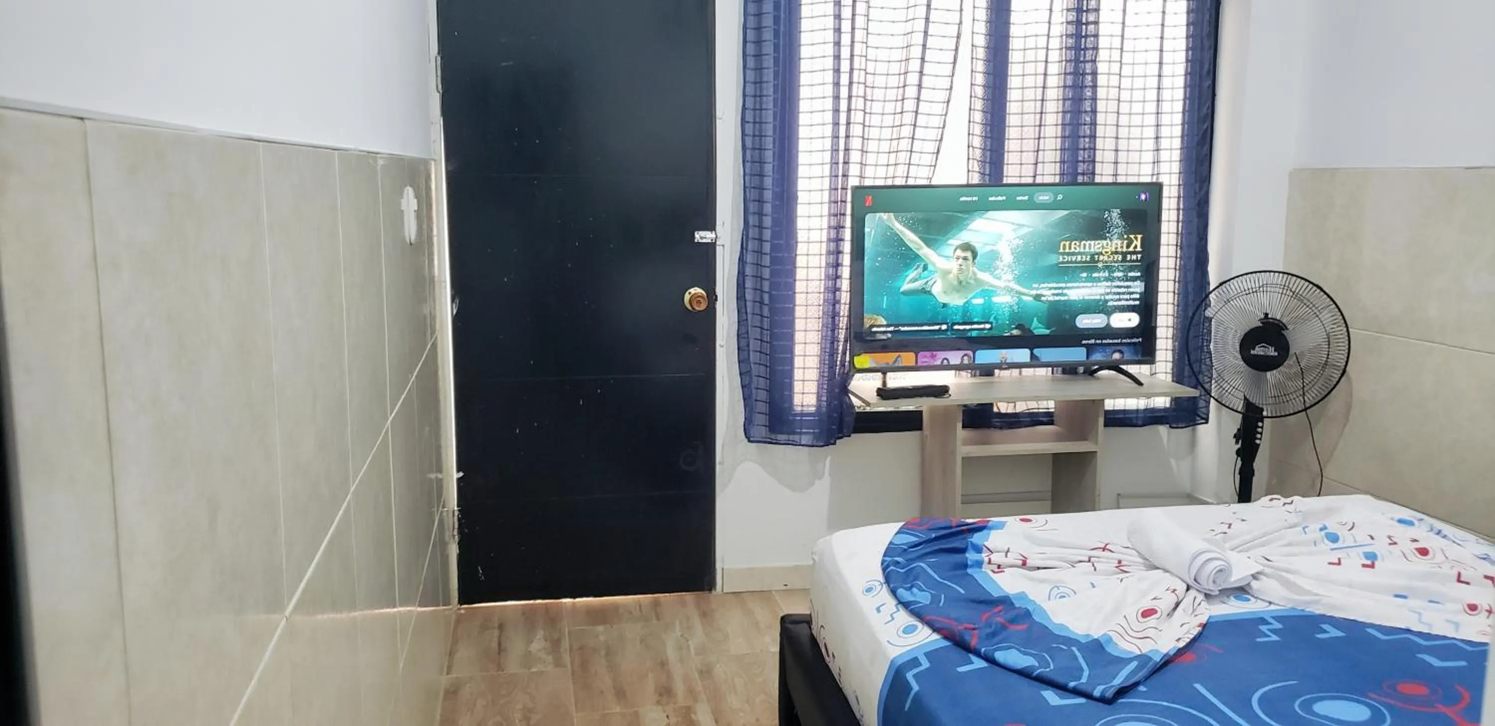 Bed in Mom's house Colombia