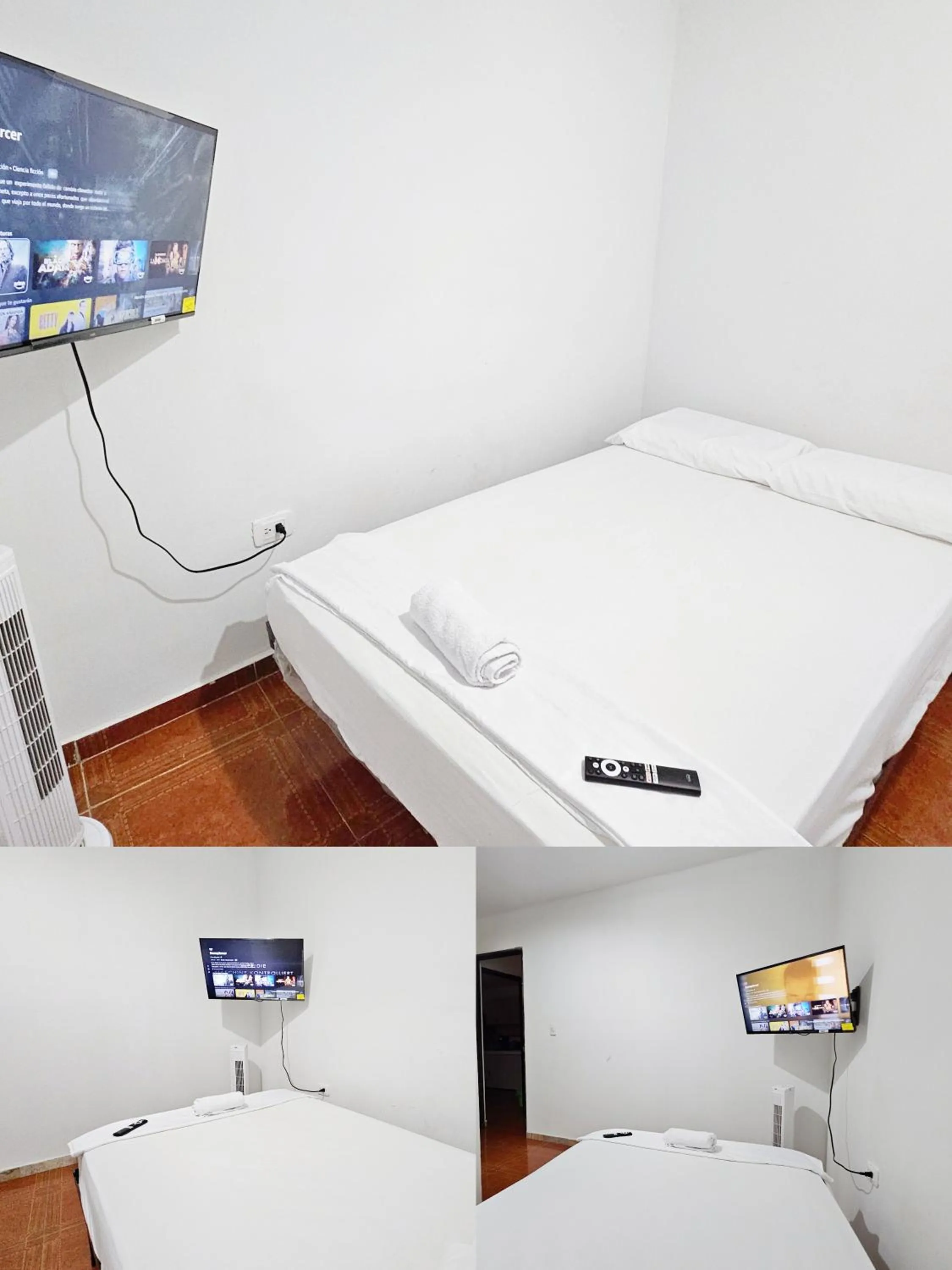 Communal lounge/ TV room, Bed in Mom's house Colombia