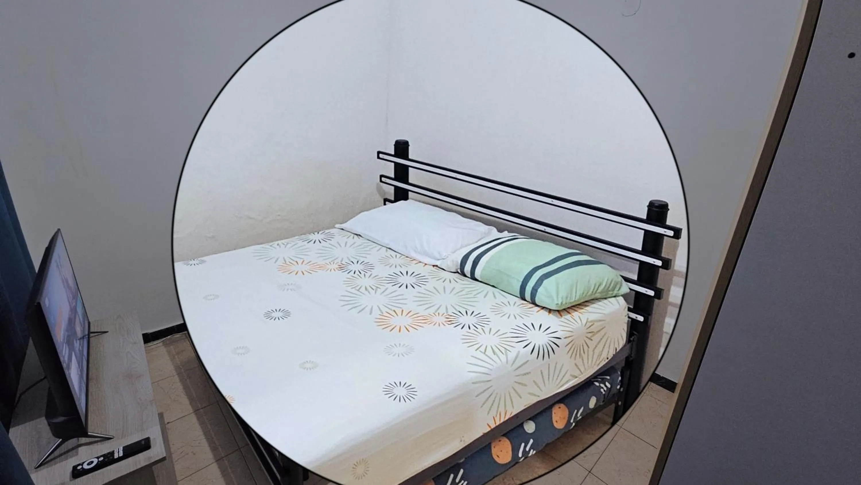 Bed in Mom's house Colombia