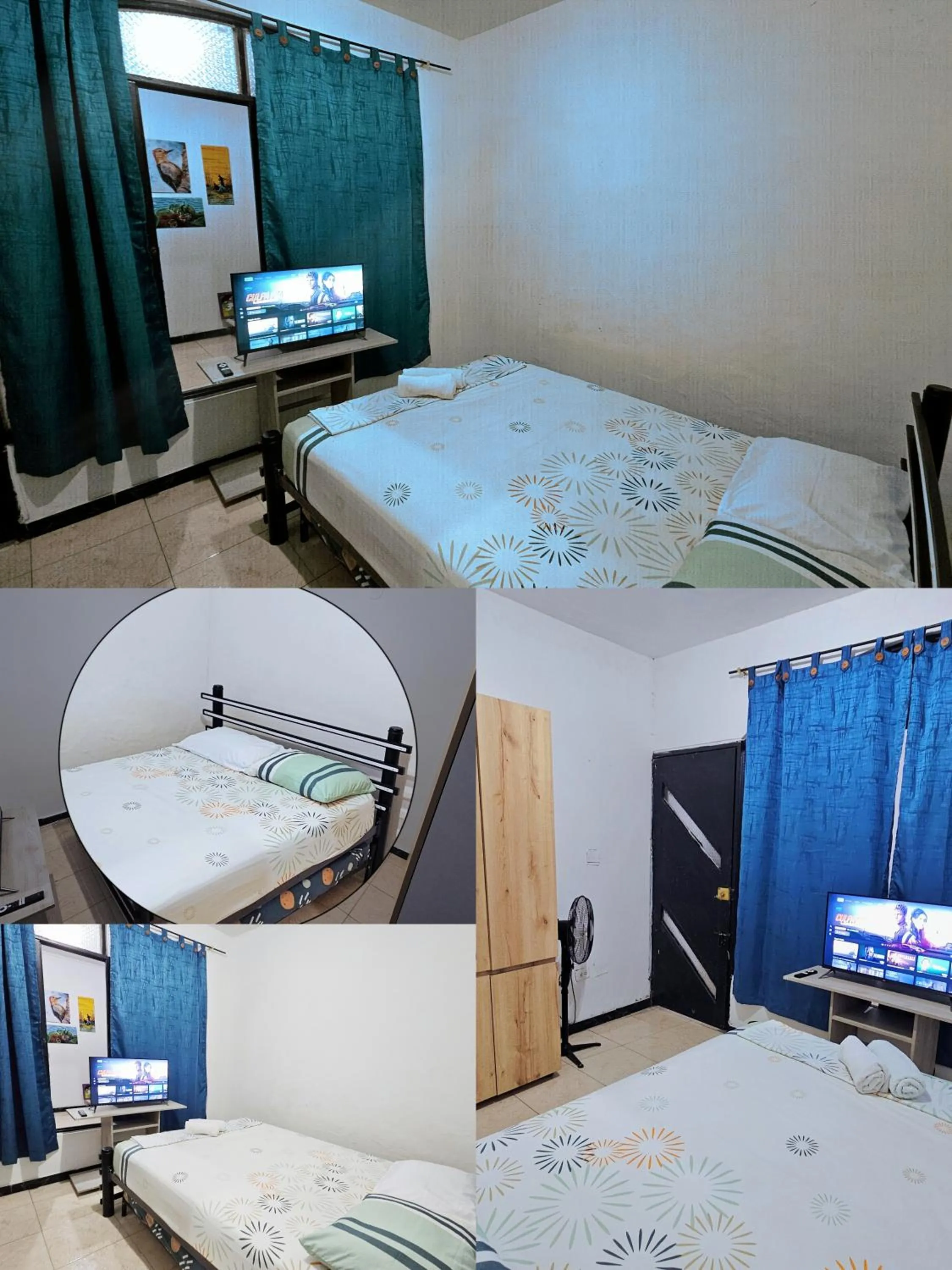 Bed in Mom's house Colombia