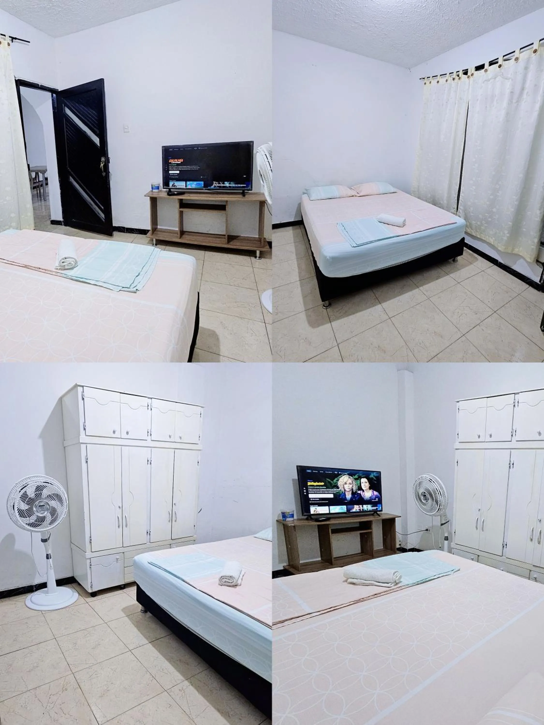 Bed in Mom's house Colombia