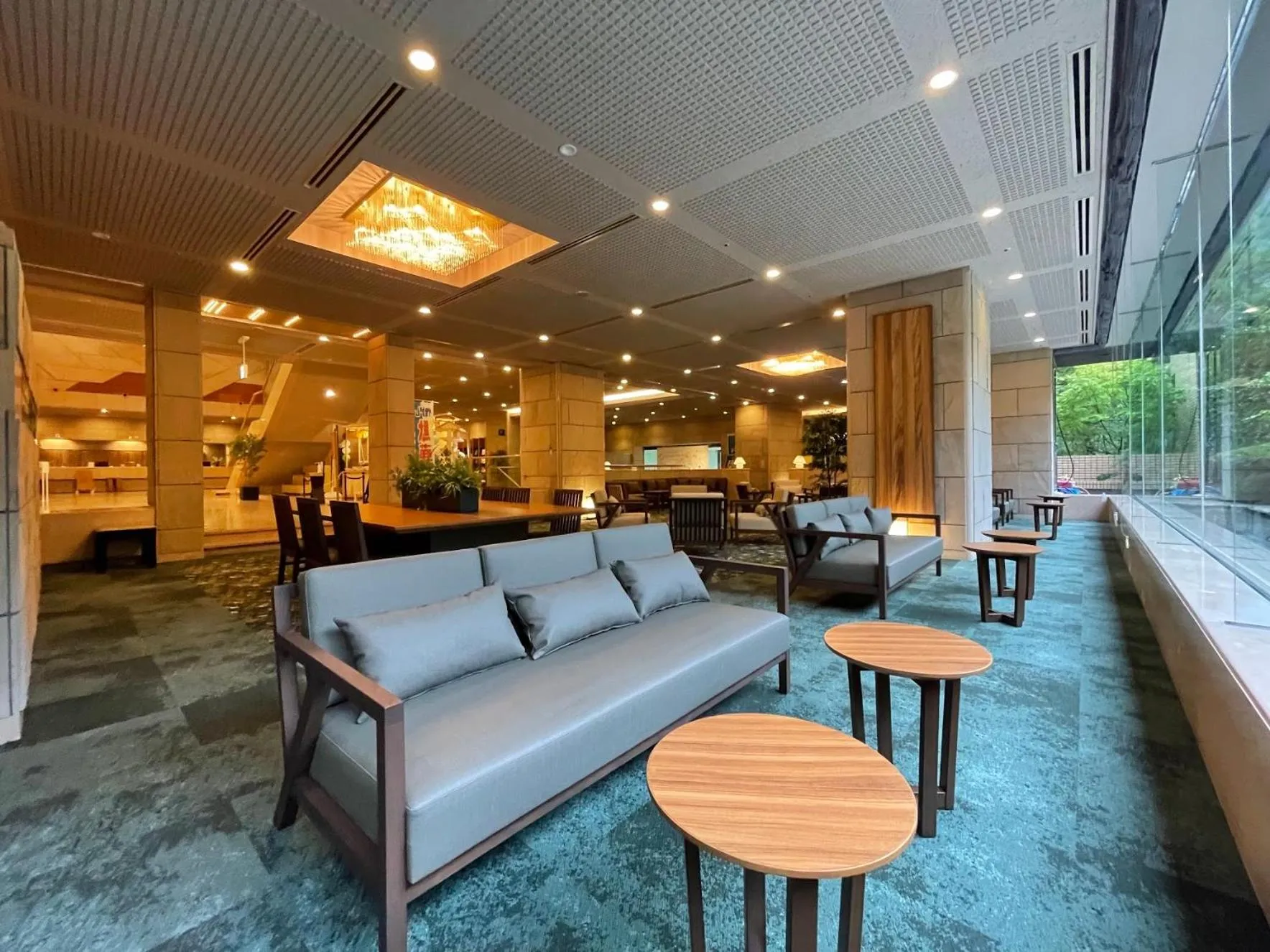 Lobby or reception in Grandvrio Hotel Unazukionsen