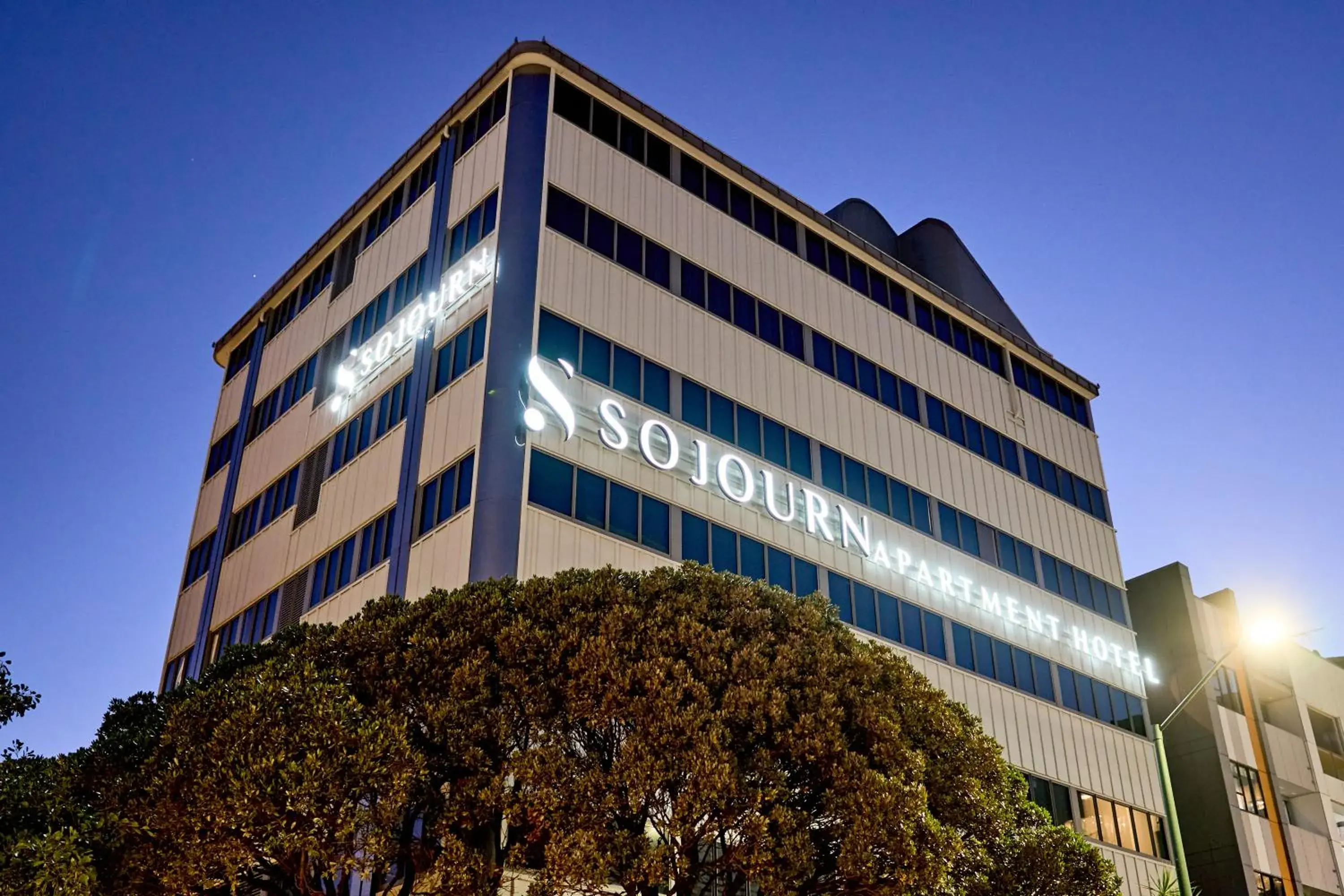 Property building in Sojourn Apartment Hotel - Ghuznee Property building in Sojourn Apartment Hotel - Ghuznee