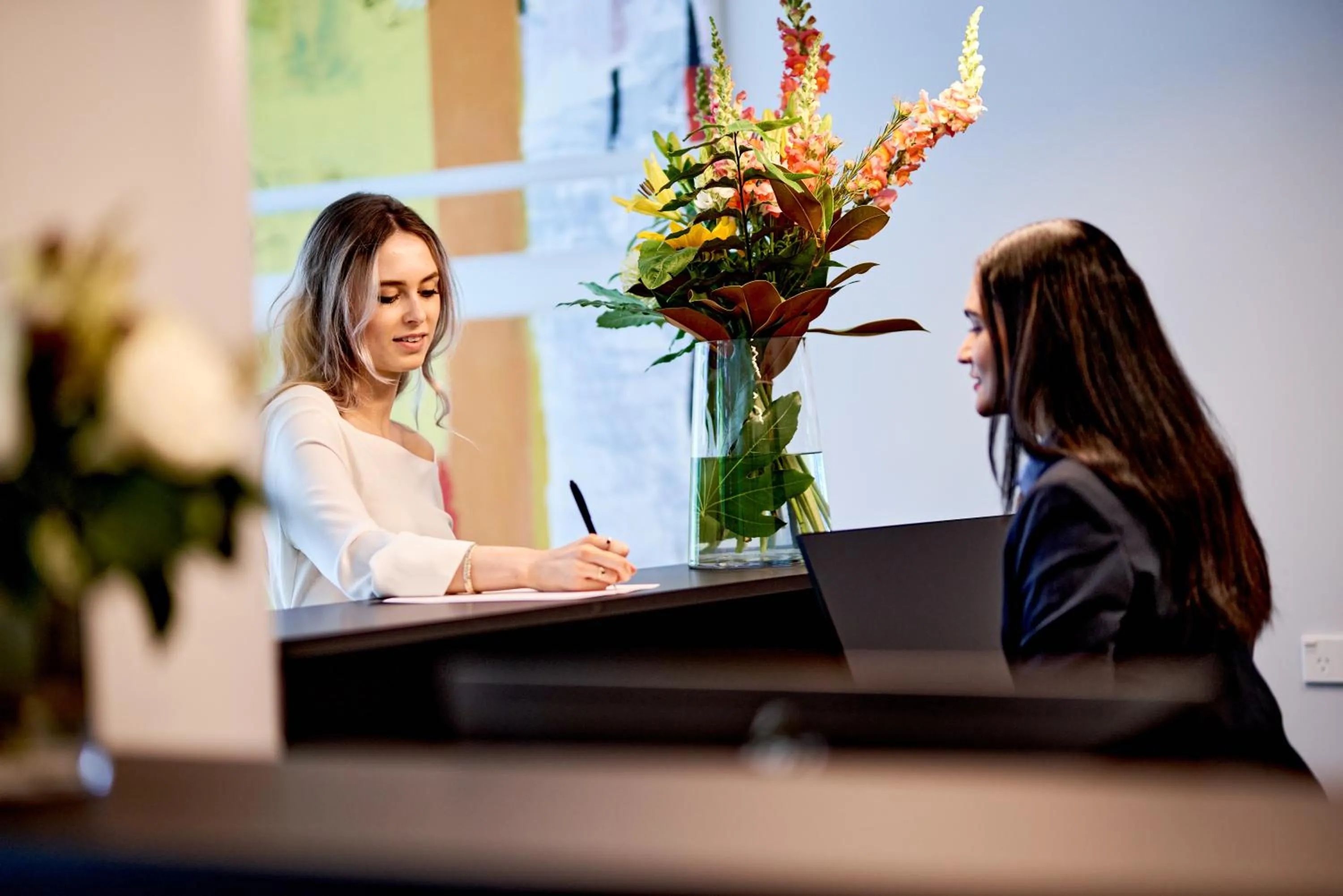 Lobby or reception in Sojourn Apartment Hotel - Ghuznee