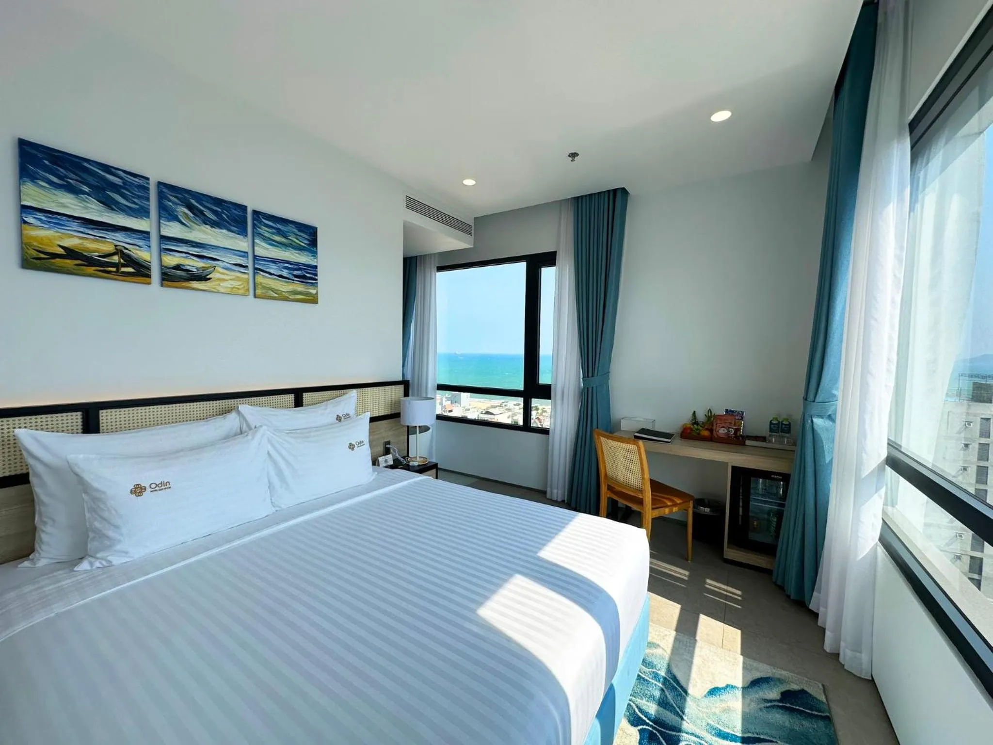 Bed in Odin Hotel Quy Nhon