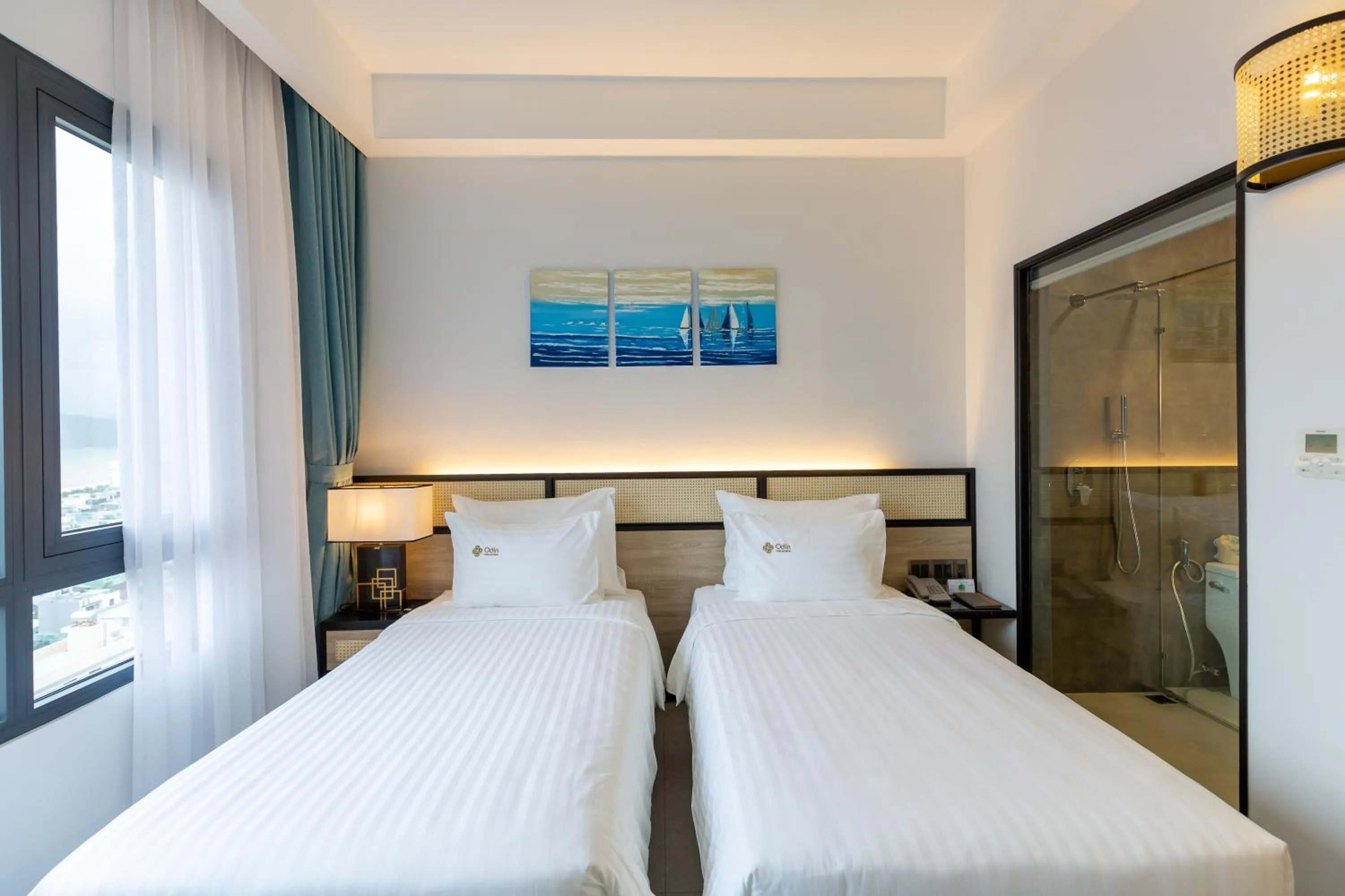 Bed in Odin Hotel Quy Nhon