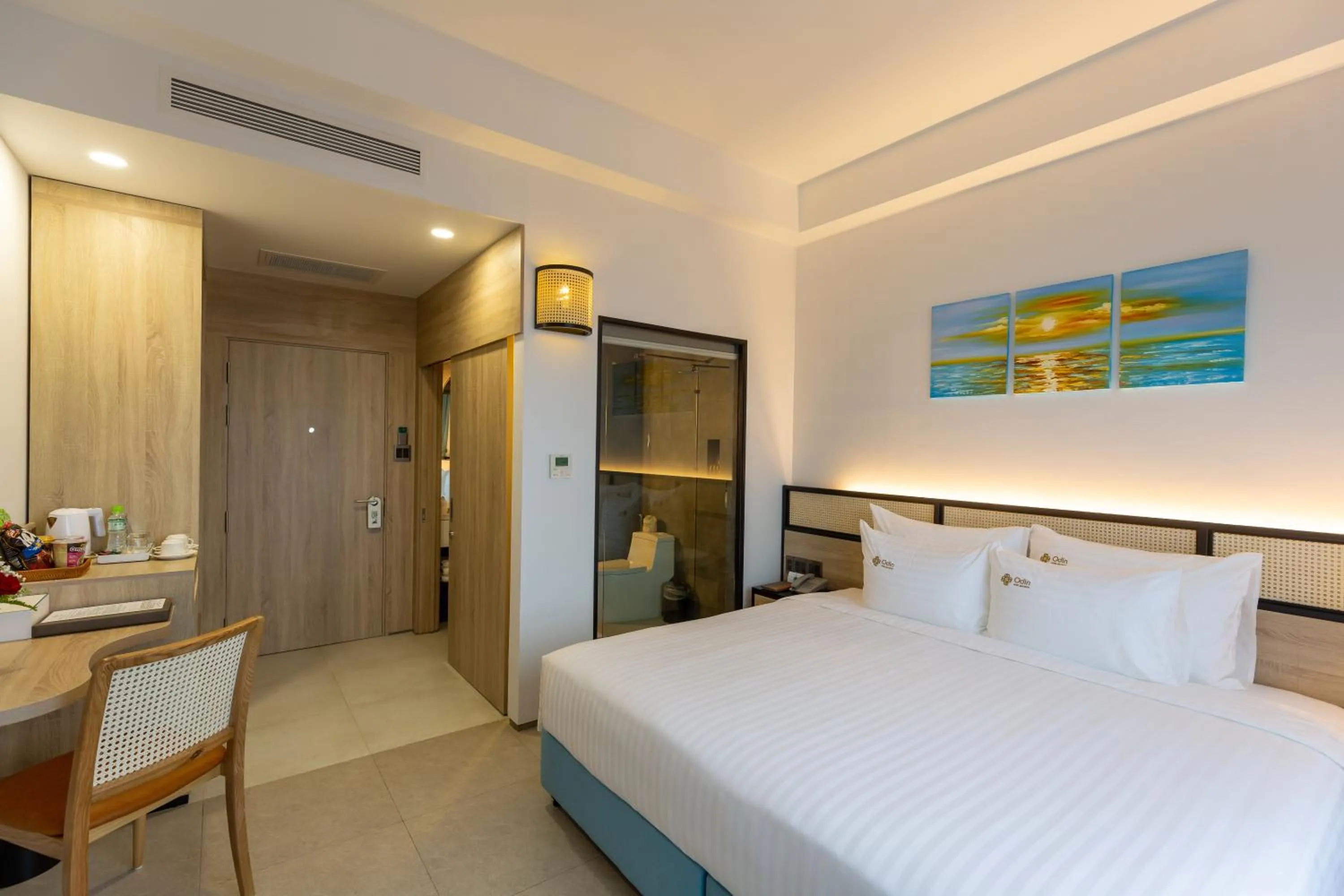 Bed in Odin Hotel Quy Nhon