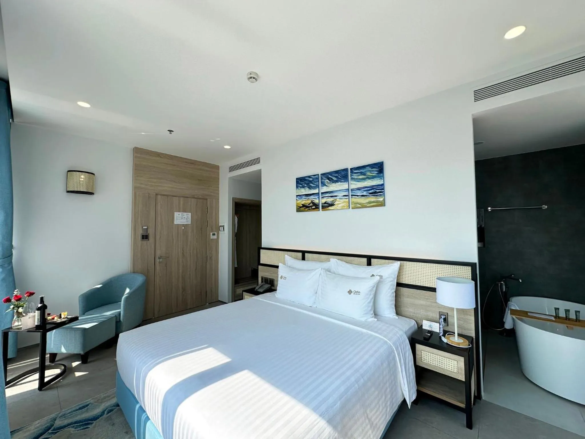 Bed in Odin Hotel Quy Nhon