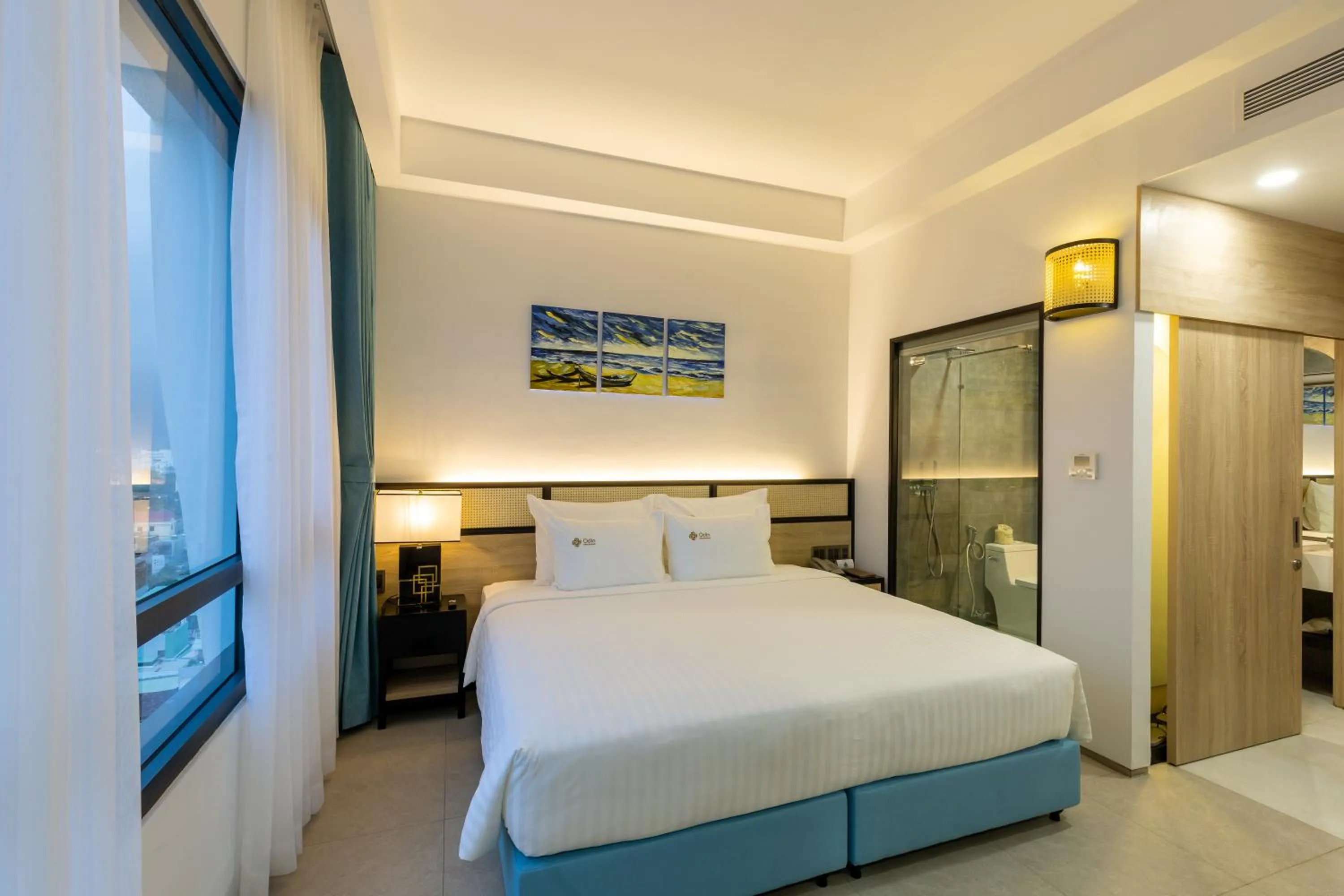 Bed in Odin Hotel Quy Nhon