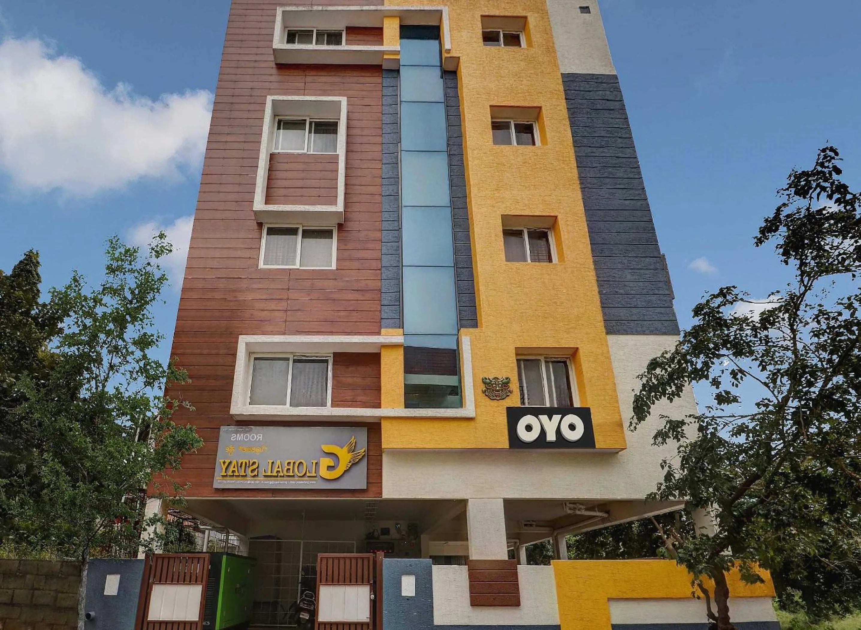 Facade/entrance in Collection O Global Stay Near Kengeri Bus Terminal Metro Station