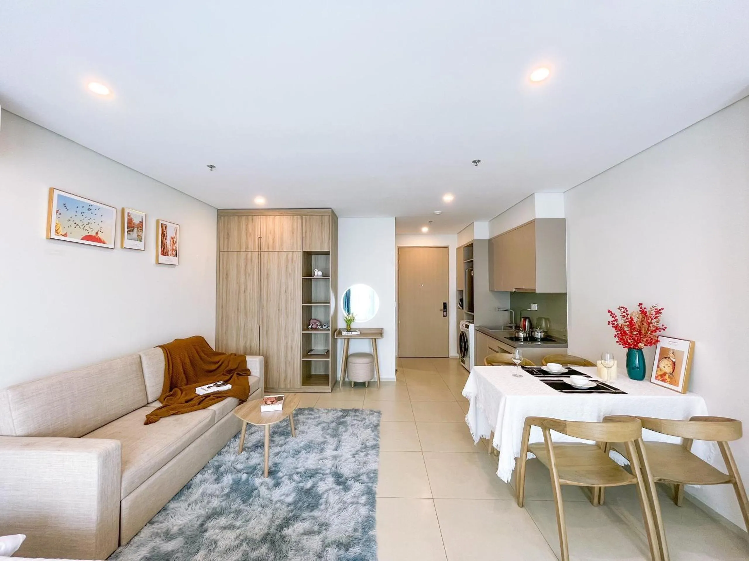 Living room in The Sóng - Miam Vungtau Condotel