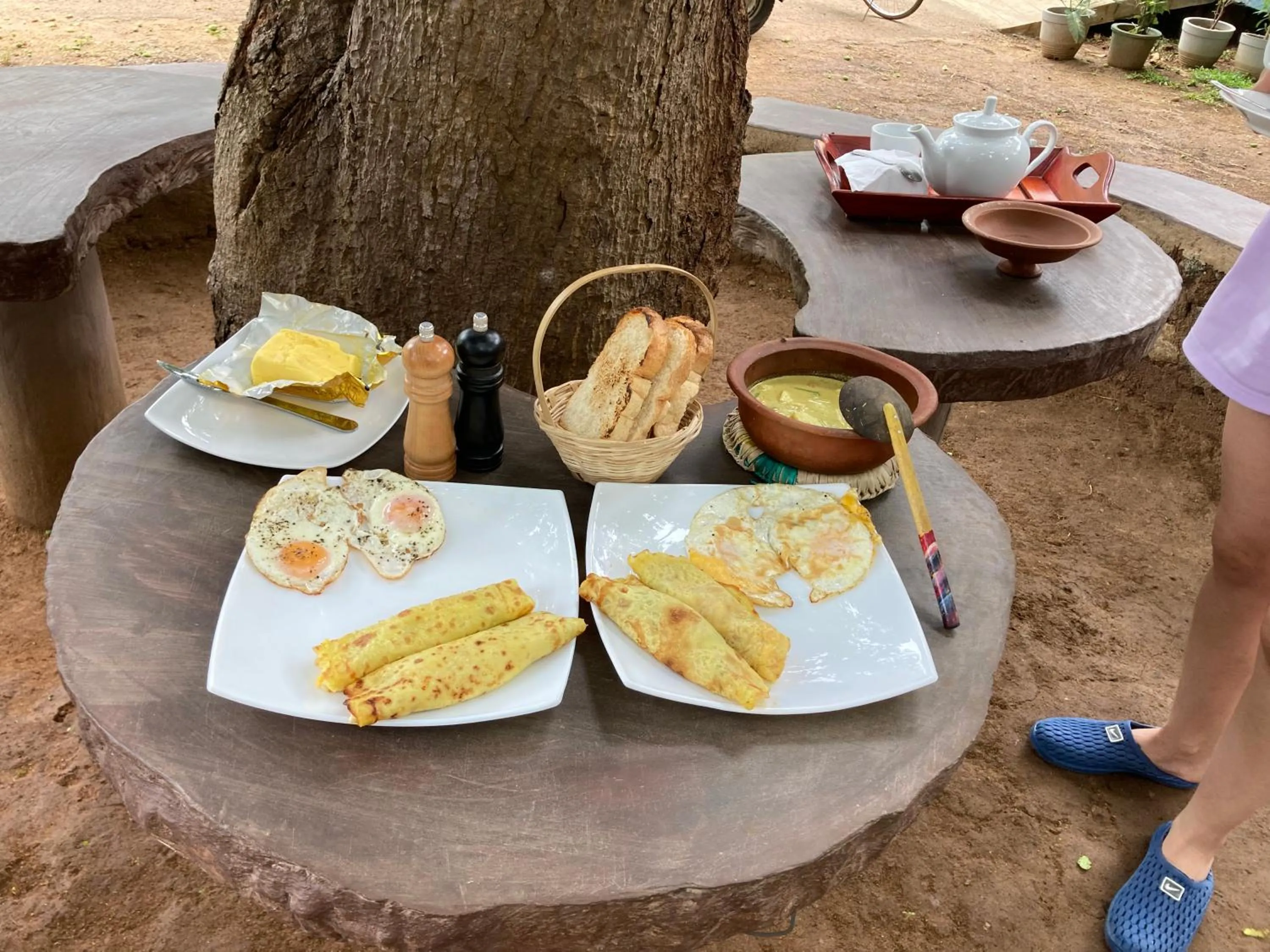 Breakfast in Amba Kola Udawalawa