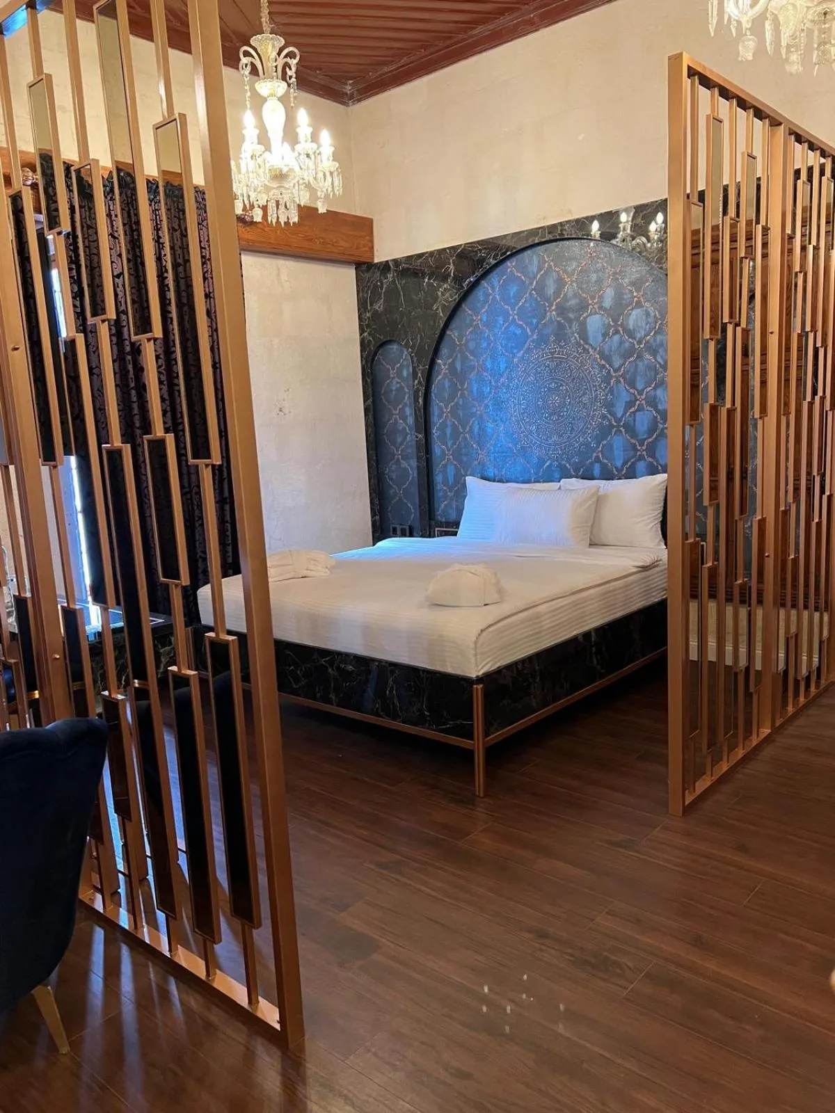 Bed in Bayazhan Hotel ve Restaurant