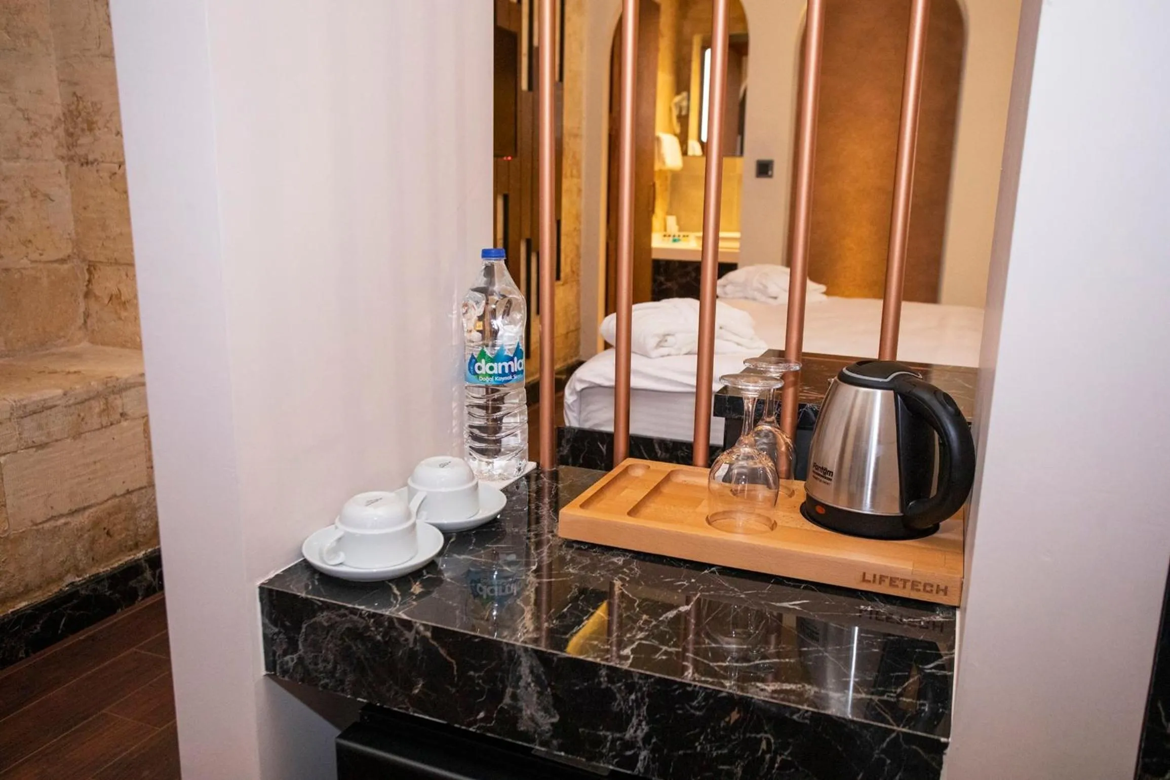 Coffee/tea facilities in Bayazhan Hotel ve Restaurant