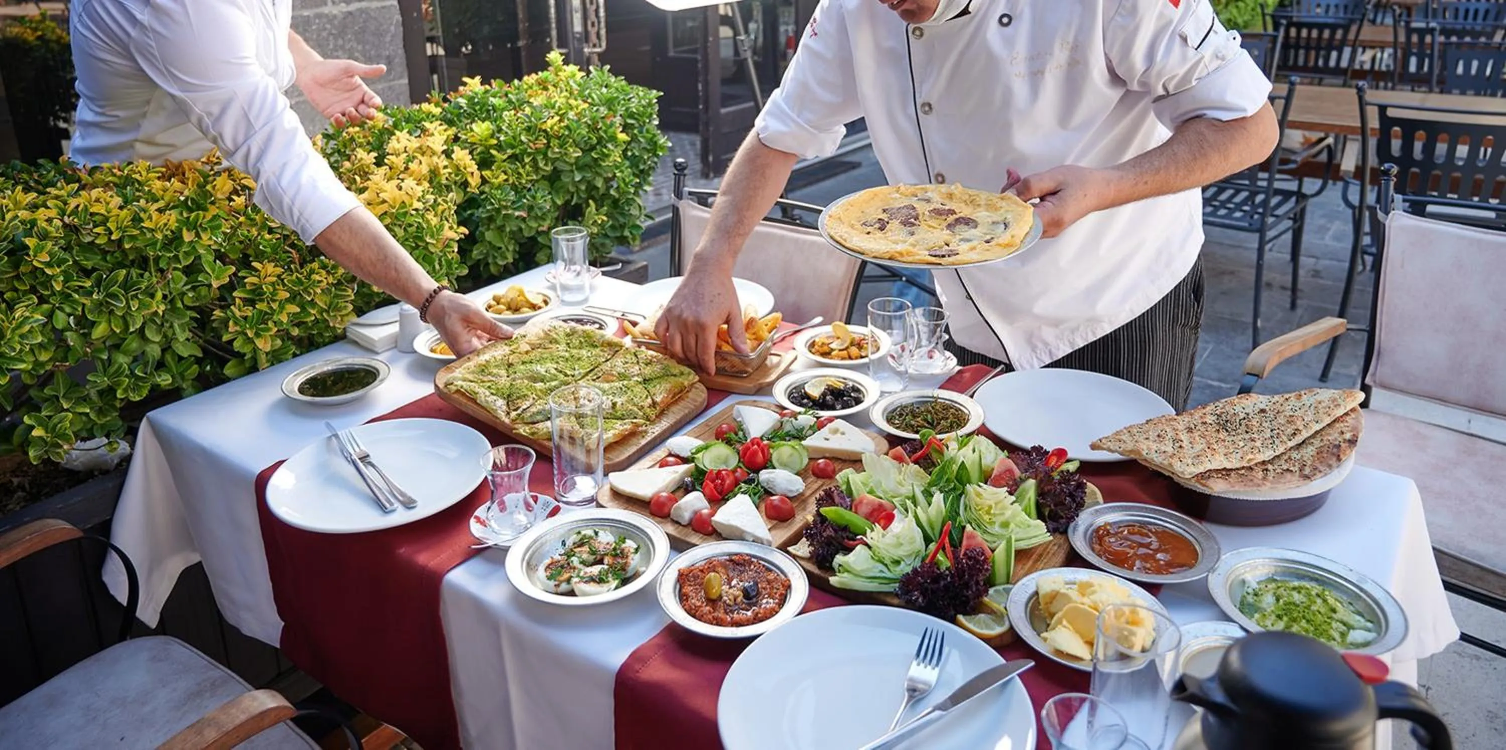 Breakfast in Bayazhan Hotel ve Restaurant
