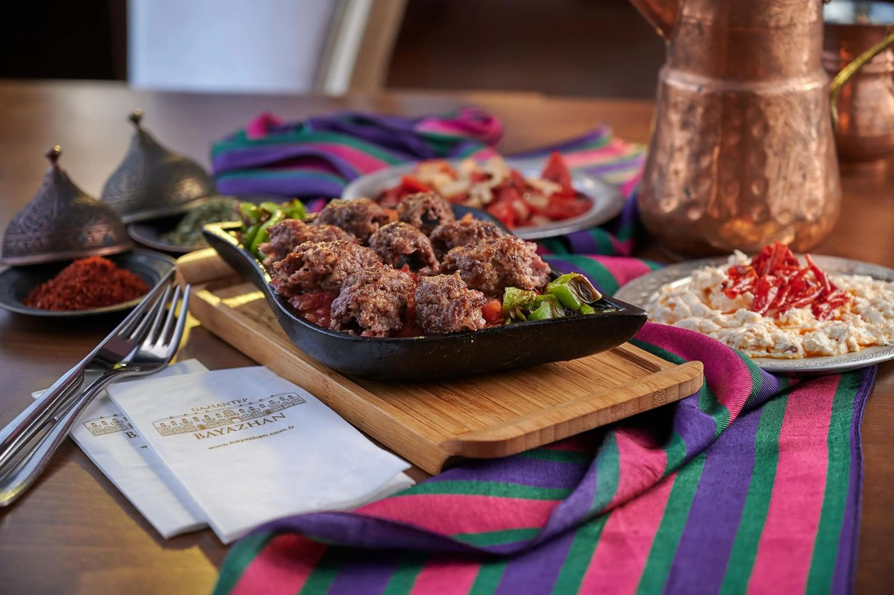 Food and drinks in Bayazhan Hotel ve Restaurant