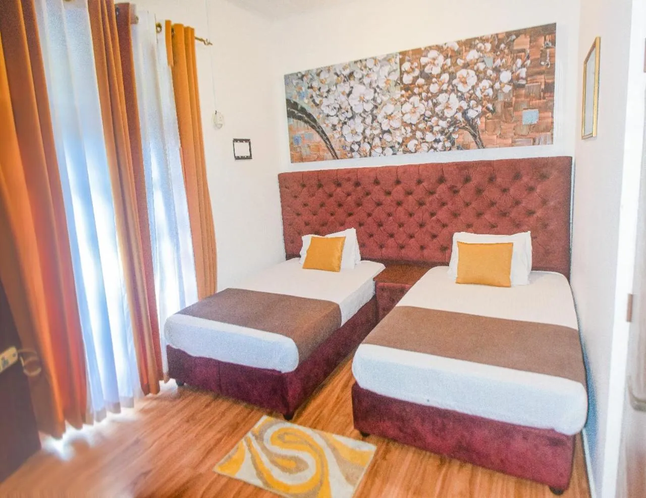 Bed in Seyara Holiday Resort