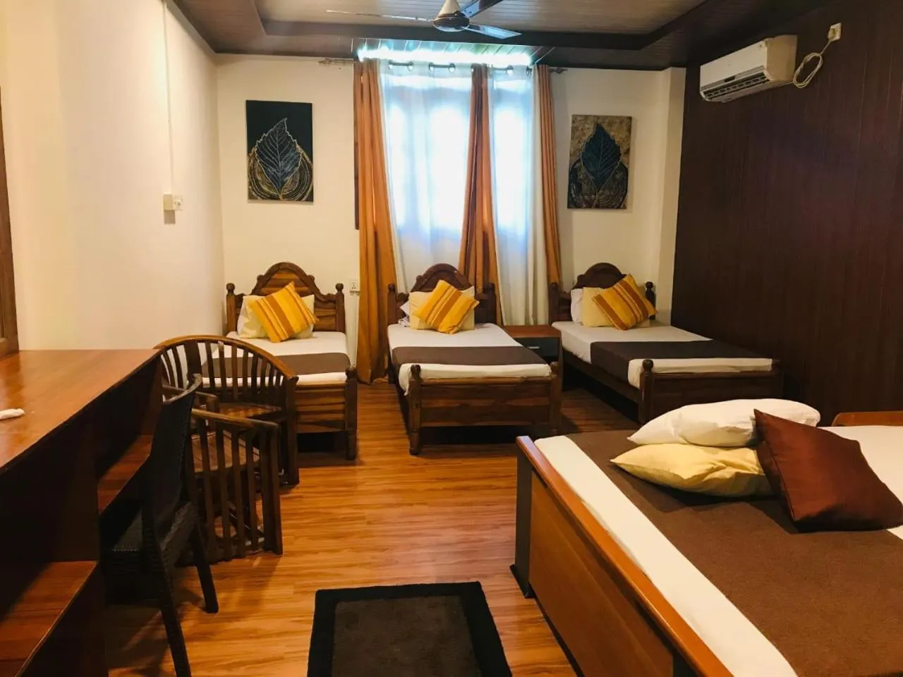 Bed in Seyara Holiday Resort