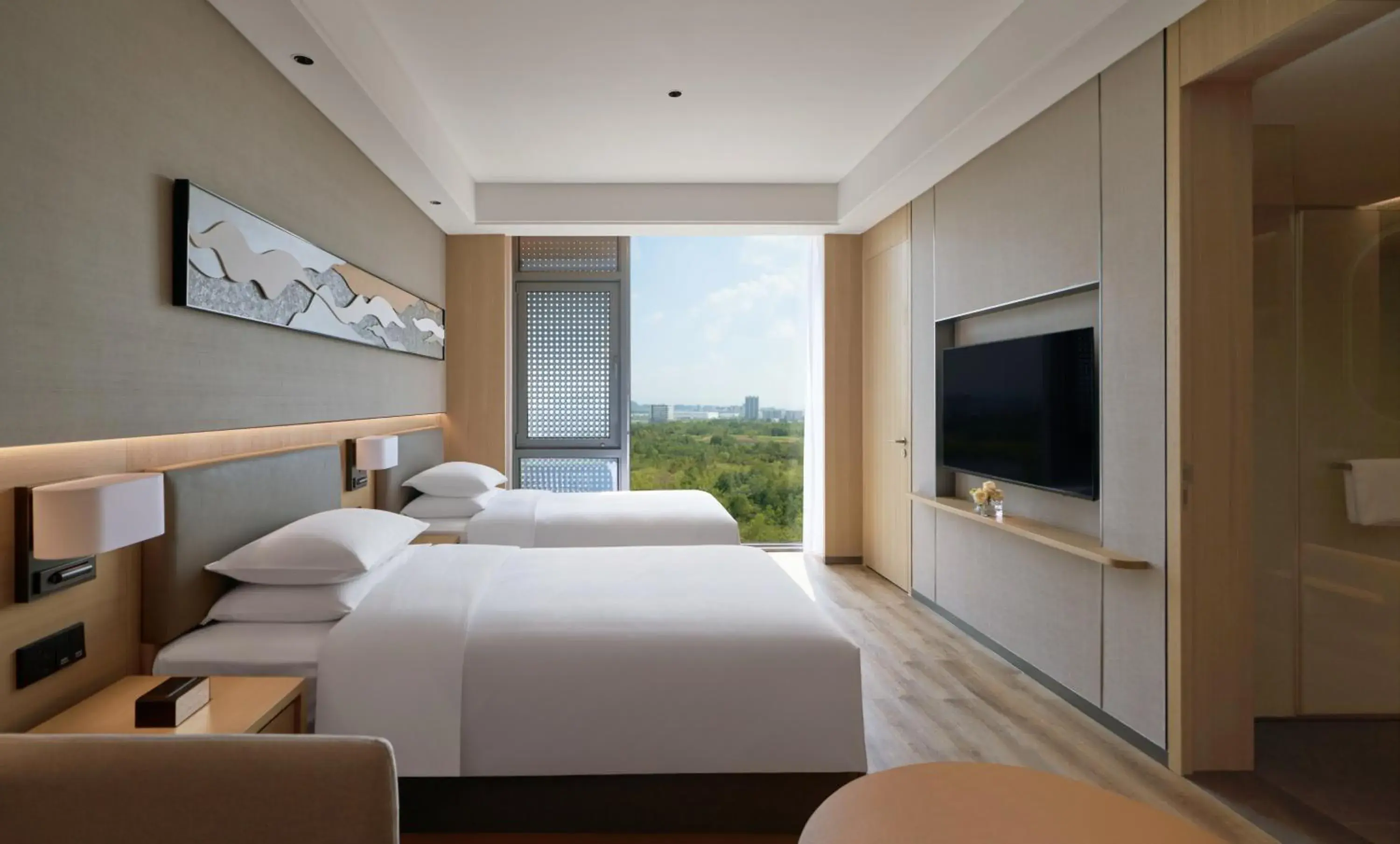 Twin Room with Sofa Bed in Hyatt Place Huangshan Train Station Twin Room with Sofa Bed in Hyatt Place Huangshan Train Station