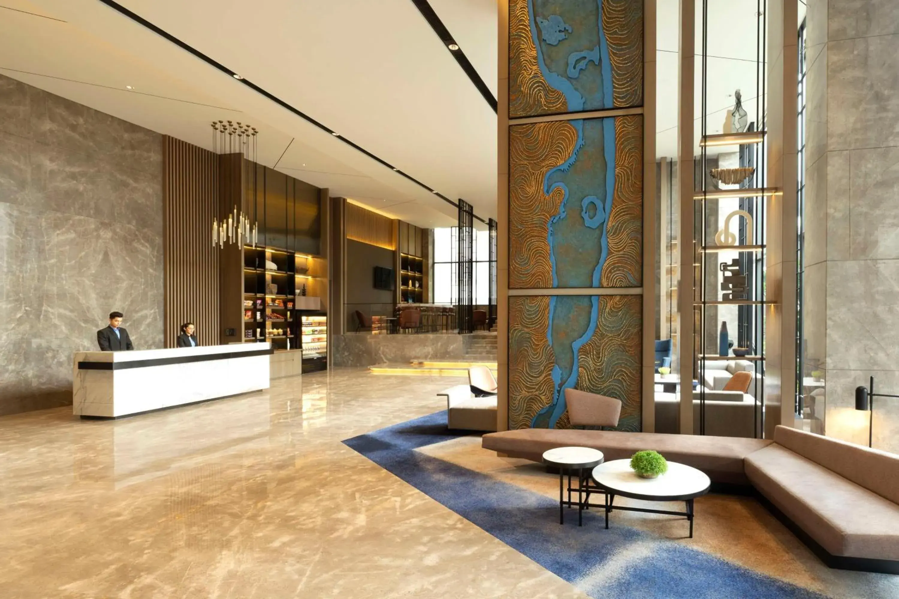 Lobby or reception in Hyatt Place Bharuch Lobby or reception in Hyatt Place Bharuch