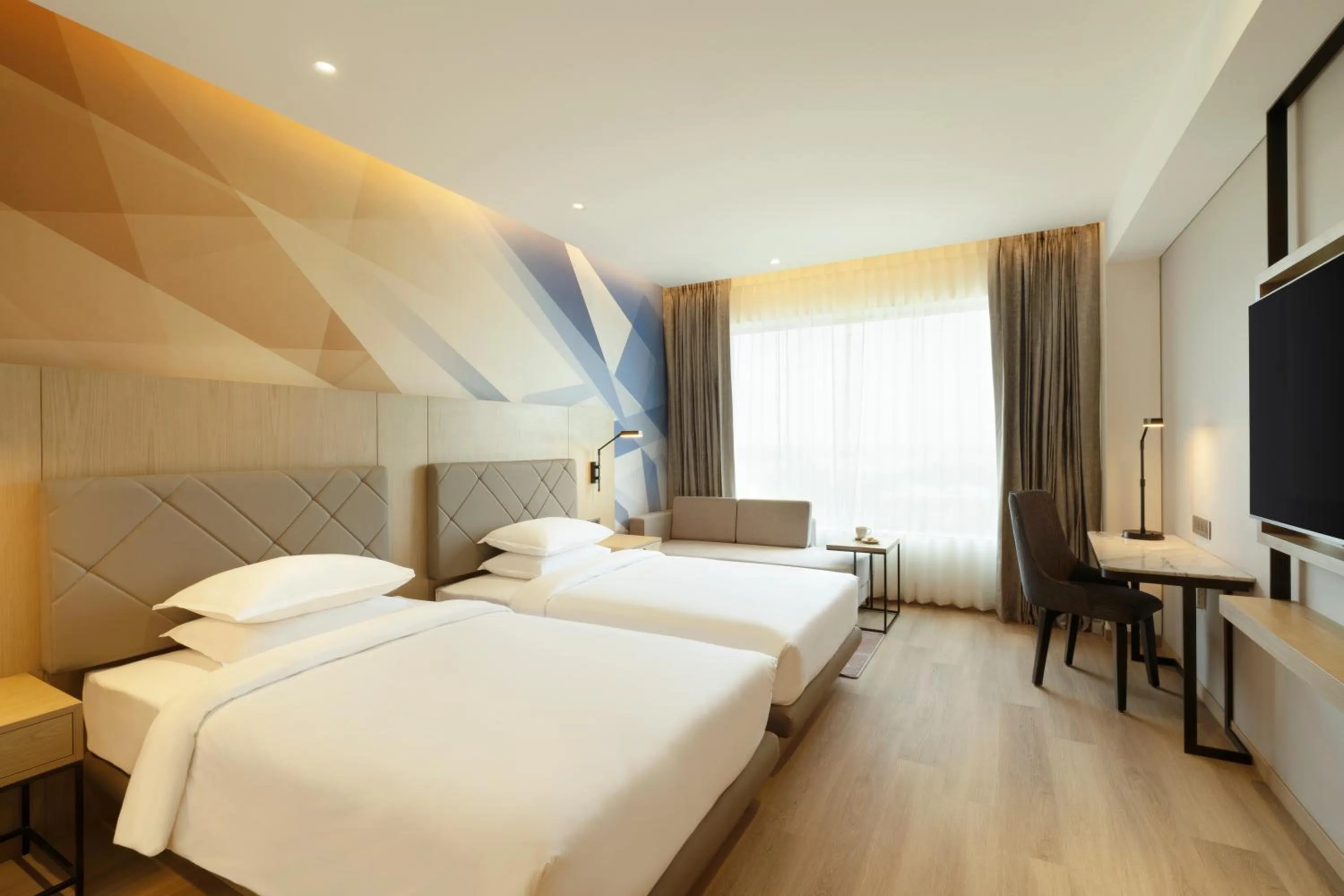 Bed in Hyatt Place Bharuch