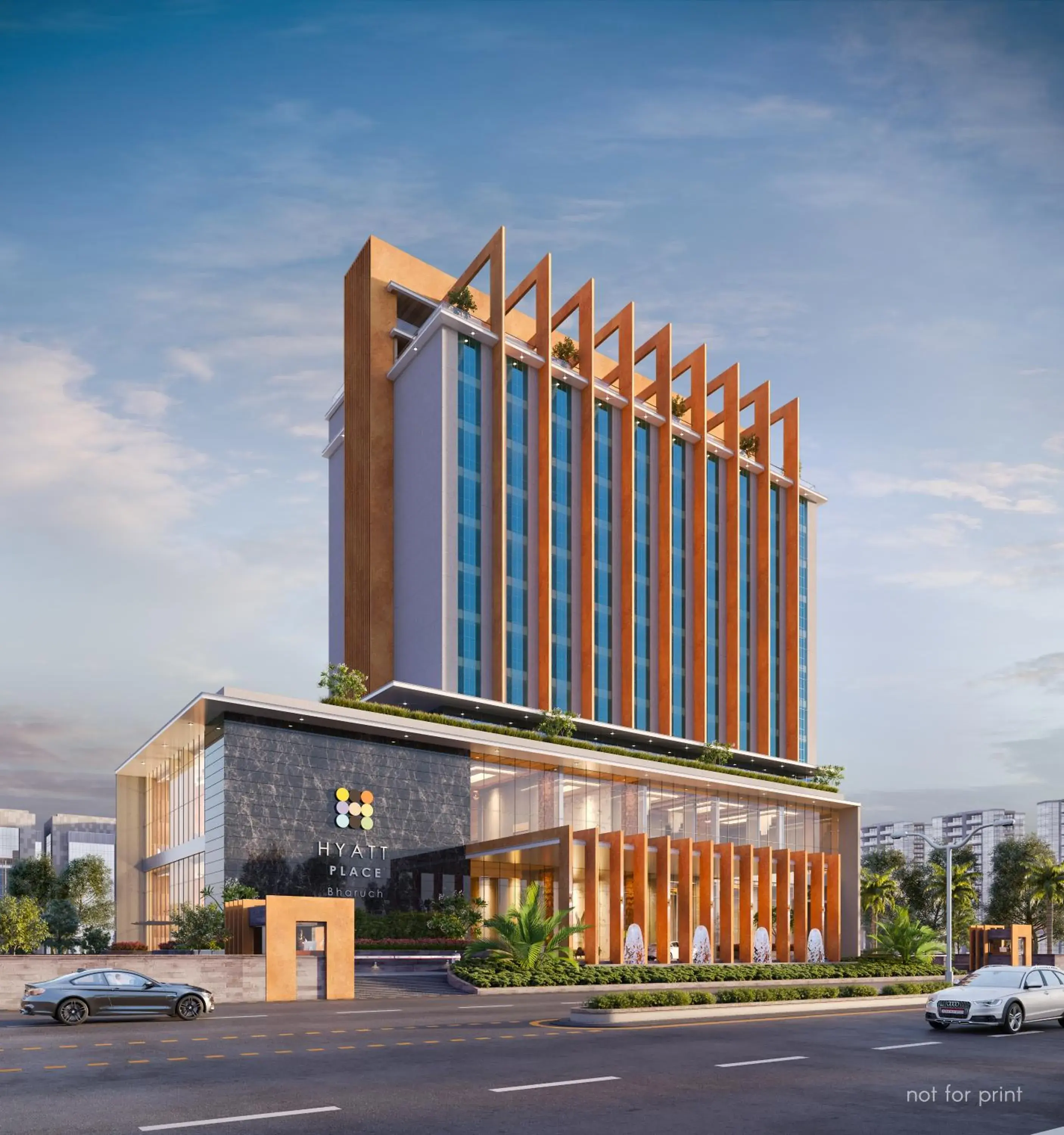 Property building in Hyatt Place Bharuch Property building in Hyatt Place Bharuch