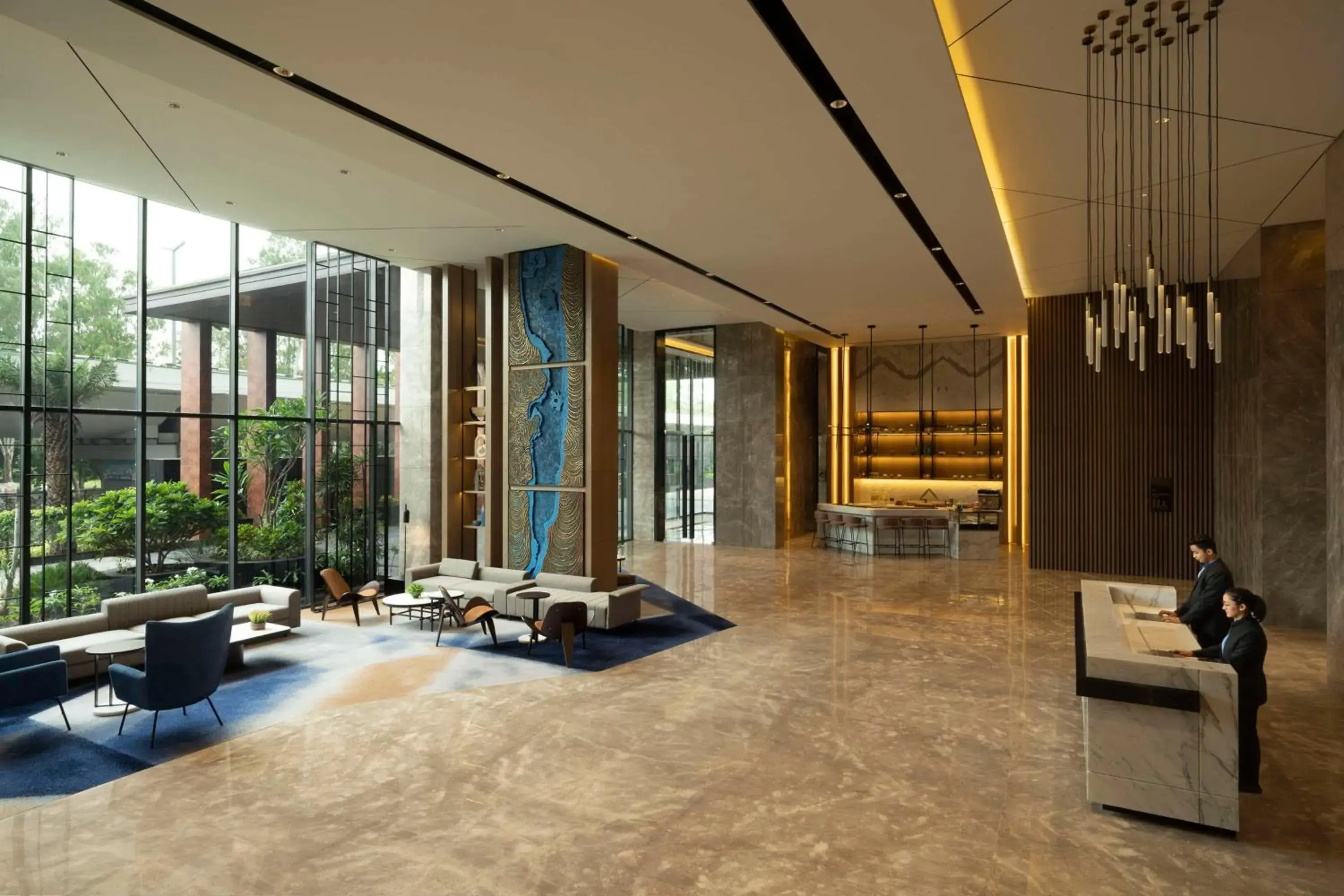 Lobby or reception in Hyatt Place Bharuch Lobby or reception in Hyatt Place Bharuch