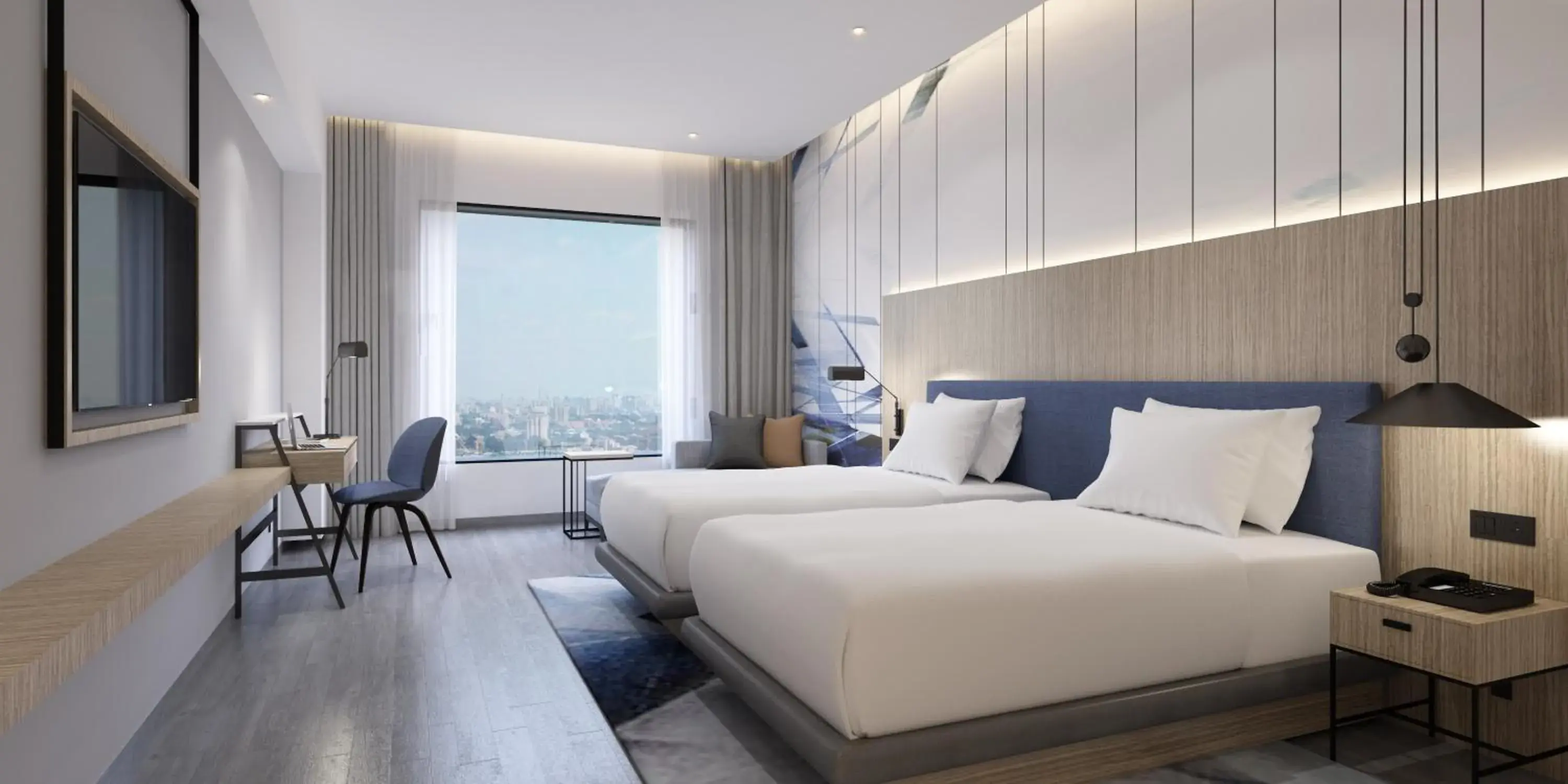 Photo of the whole room, Bed in Hyatt Place Bharuch Photo of the whole room, Bed in Hyatt Place Bharuch