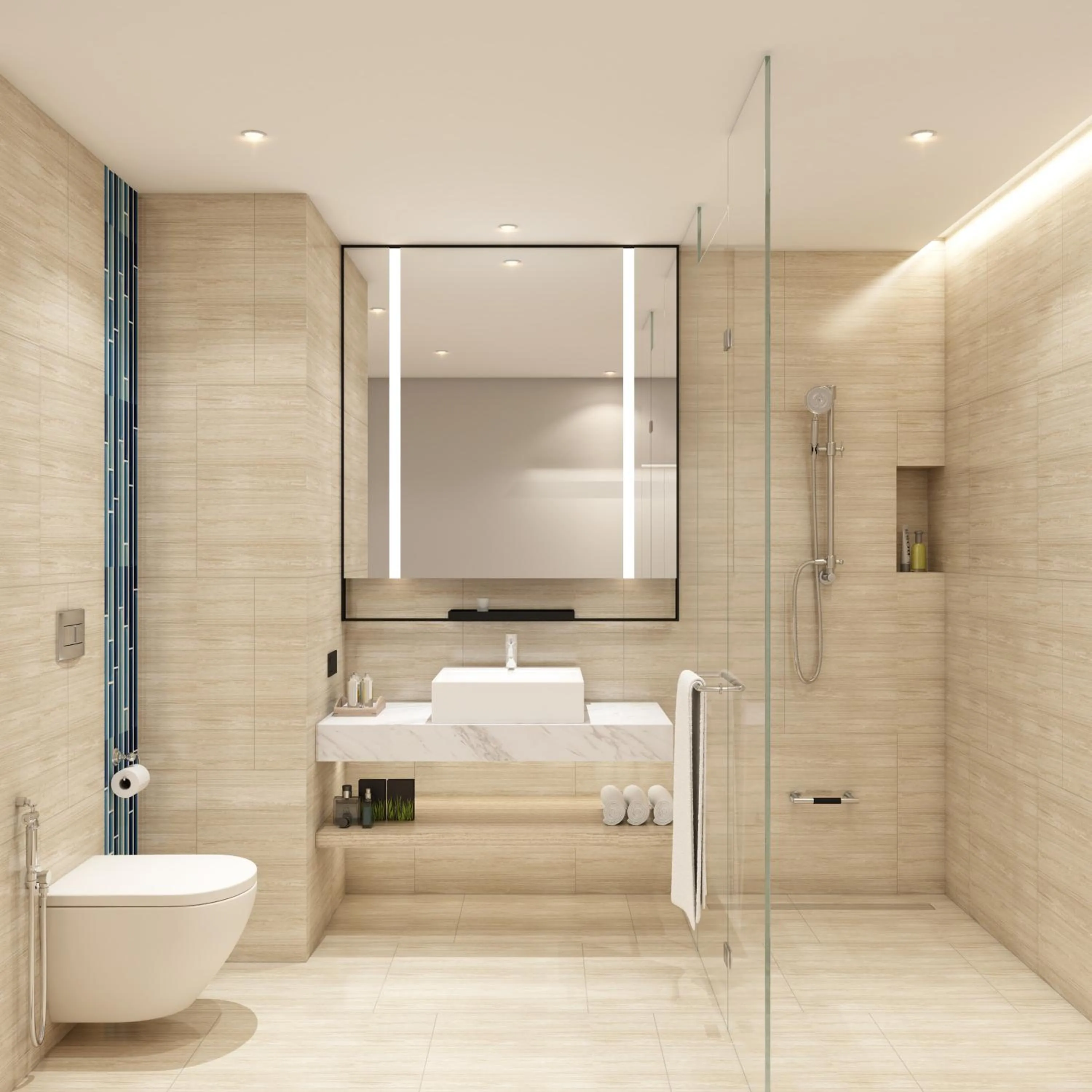 Bathroom in Hyatt Place Bharuch