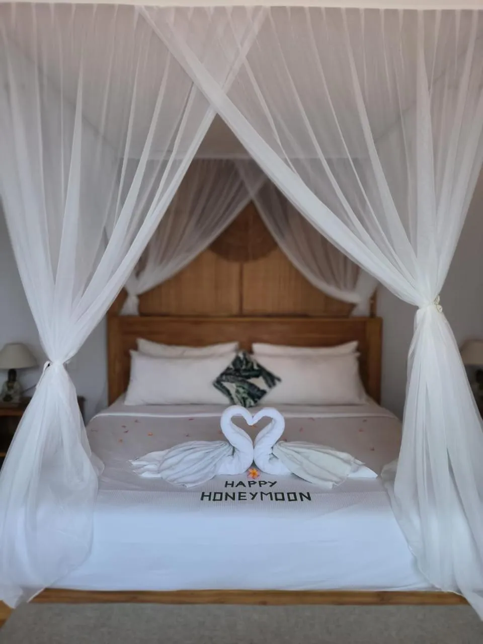 Bed in Sawitri Anandhita Luxury Villas